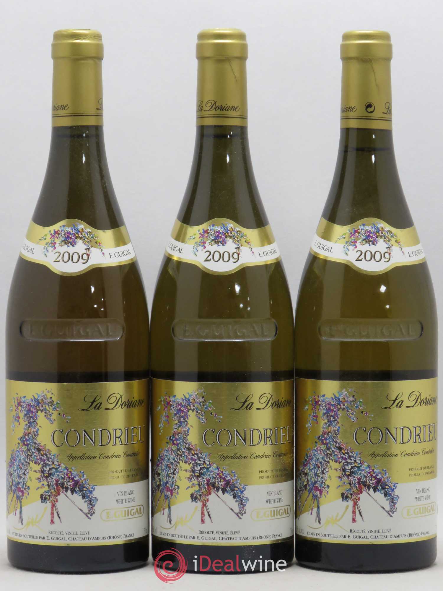 Condrieu La Doriane Guigal 2009 - Lot de 3 bouteilles - 0