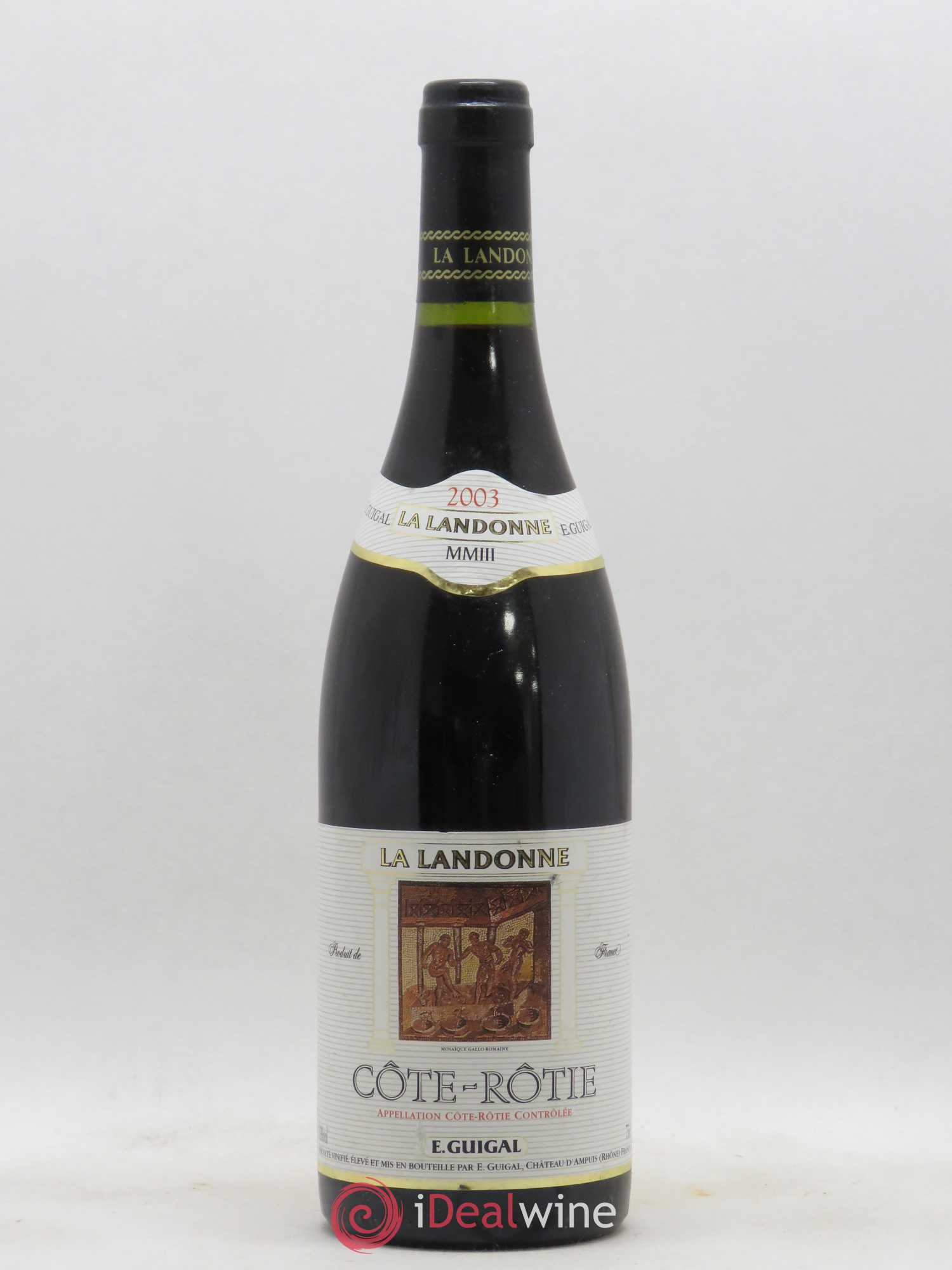 Côte-Rôtie La Landonne Guigal 2003 - Lot de 1 bouteille - 0