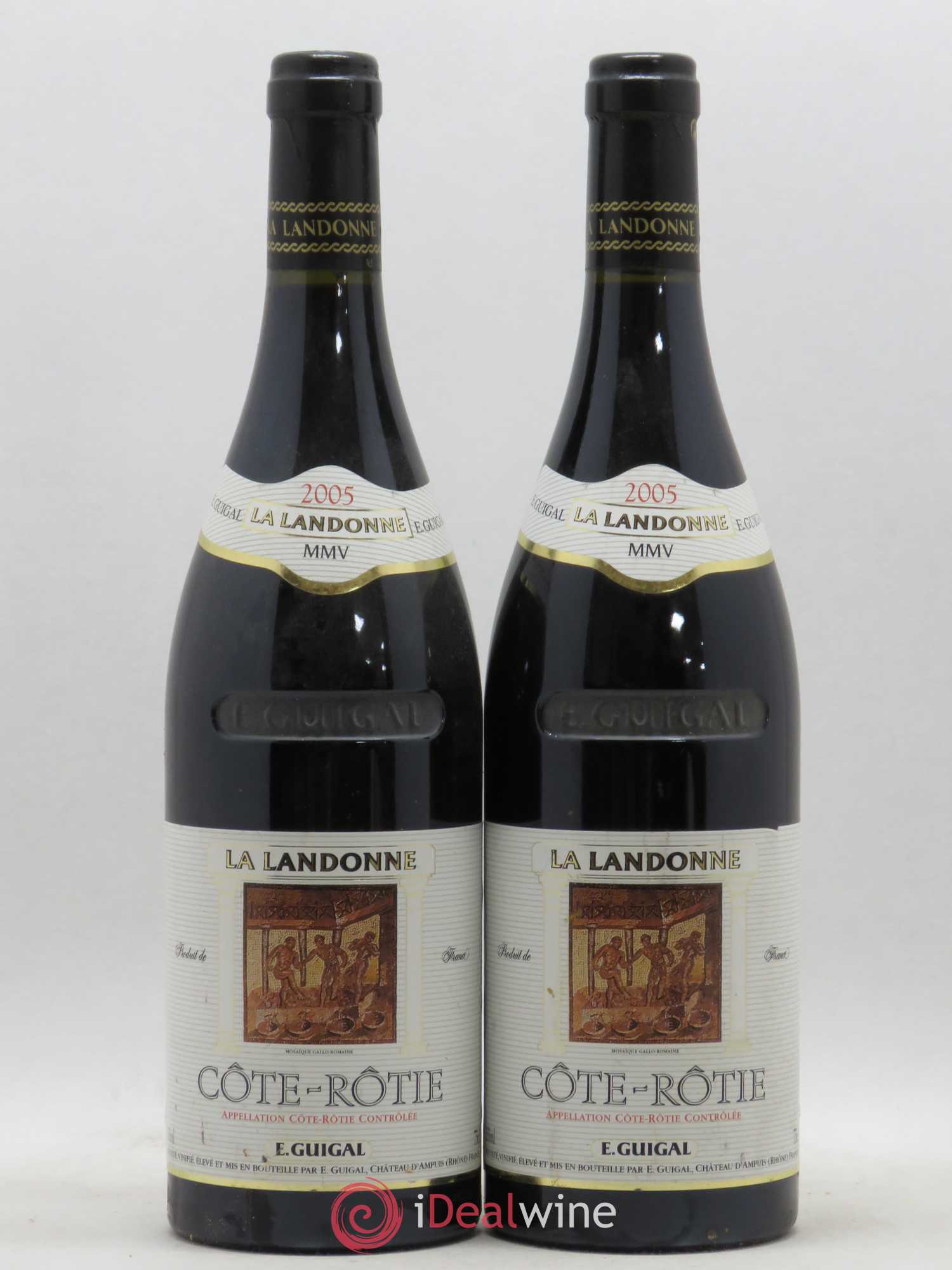 Côte-Rôtie La Landonne Guigal 2005 - Lot de 2 bouteilles - 0