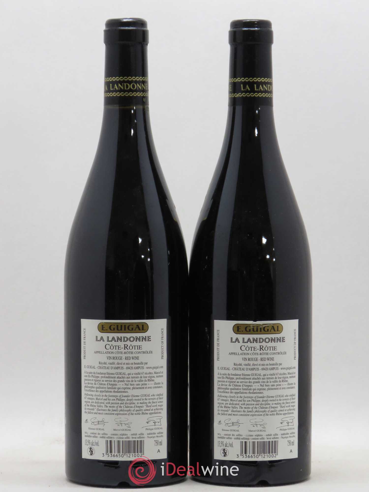 Côte-Rôtie La Landonne Guigal 2006 - Lot de 2 bouteilles - 1