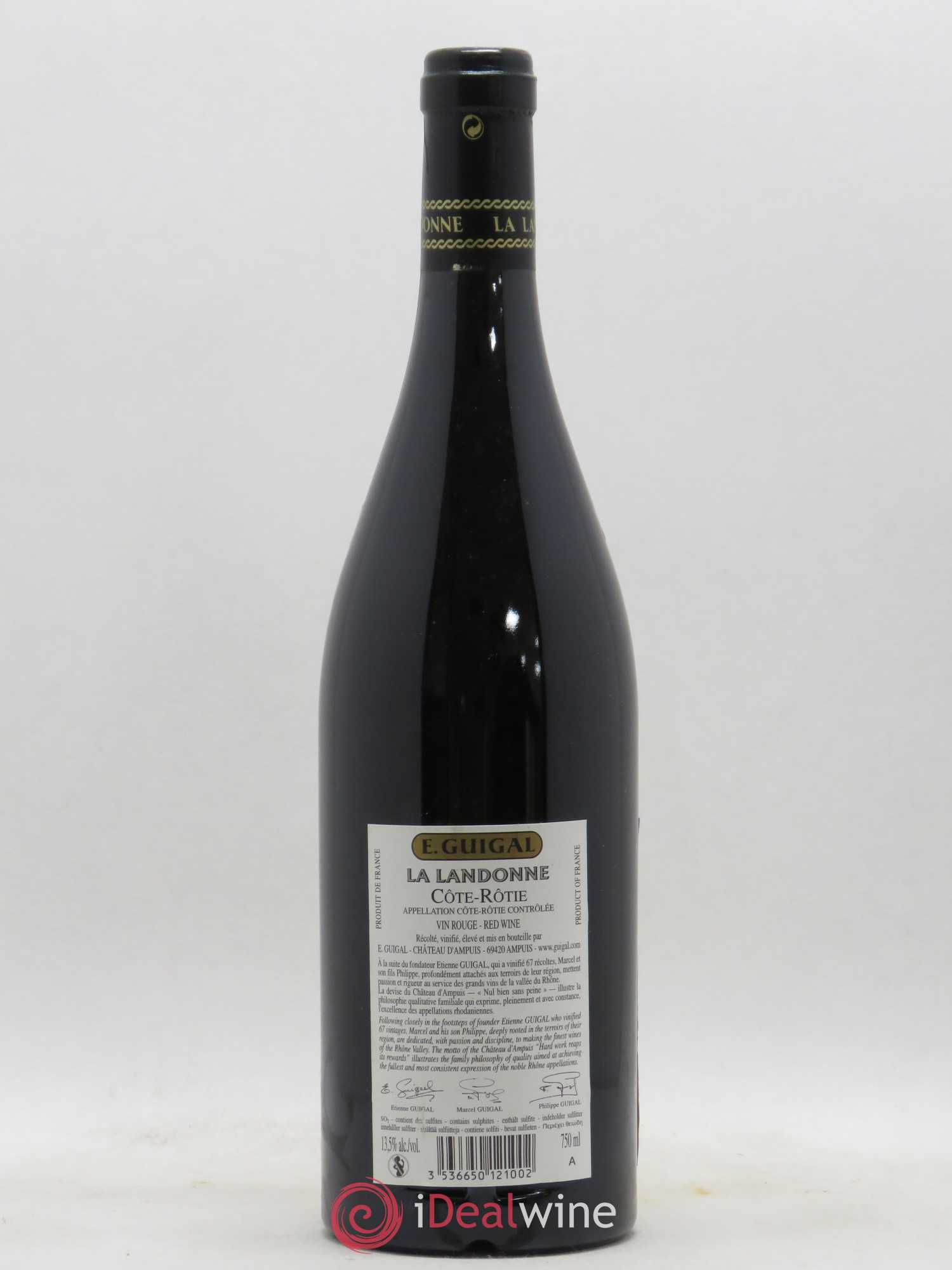 Côte-Rôtie La Landonne Guigal 2006 - Lot de 1 bouteille - 1