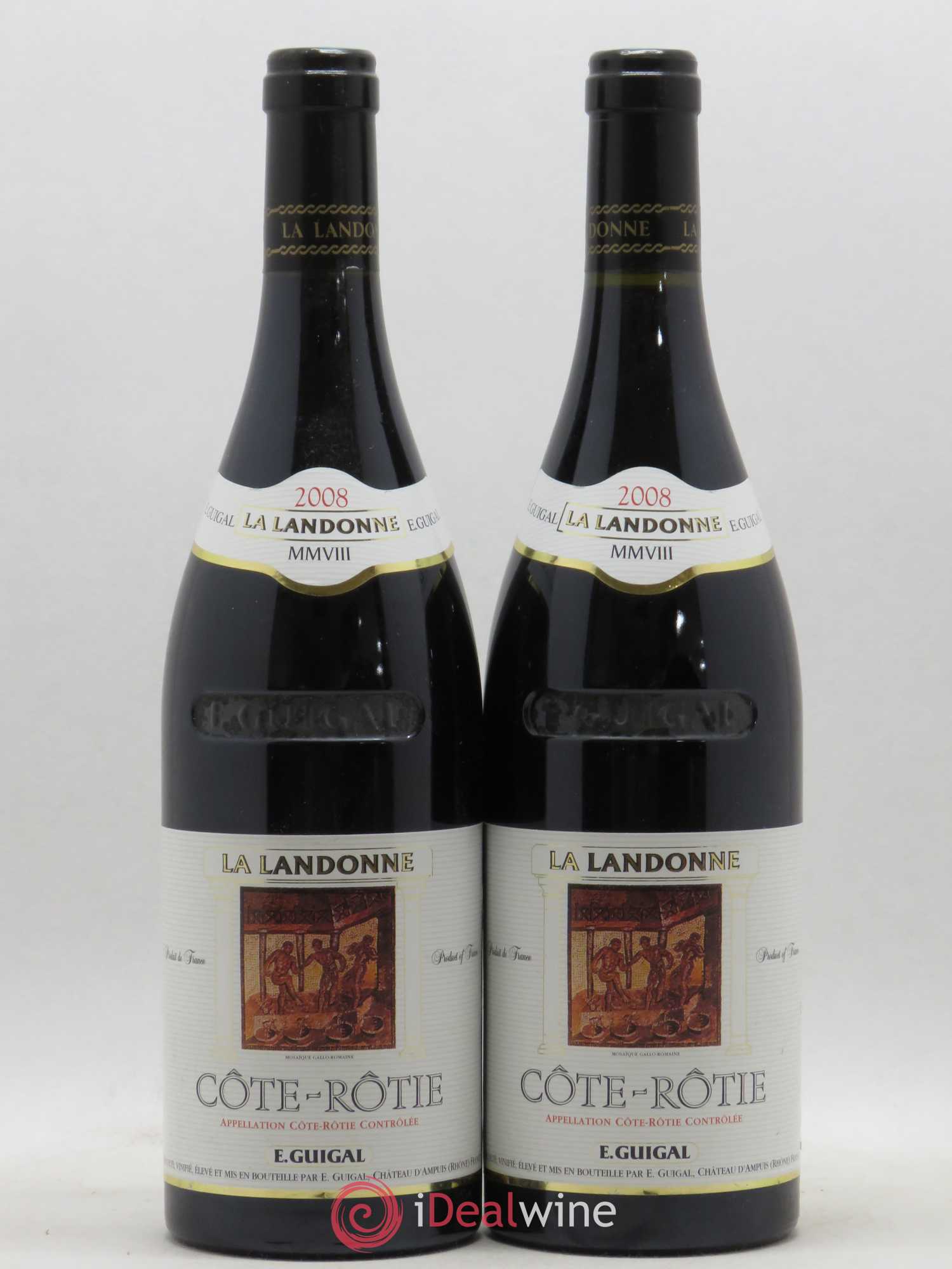 Côte-Rôtie La Landonne Guigal 2008 - Lot de 2 bouteilles - 0