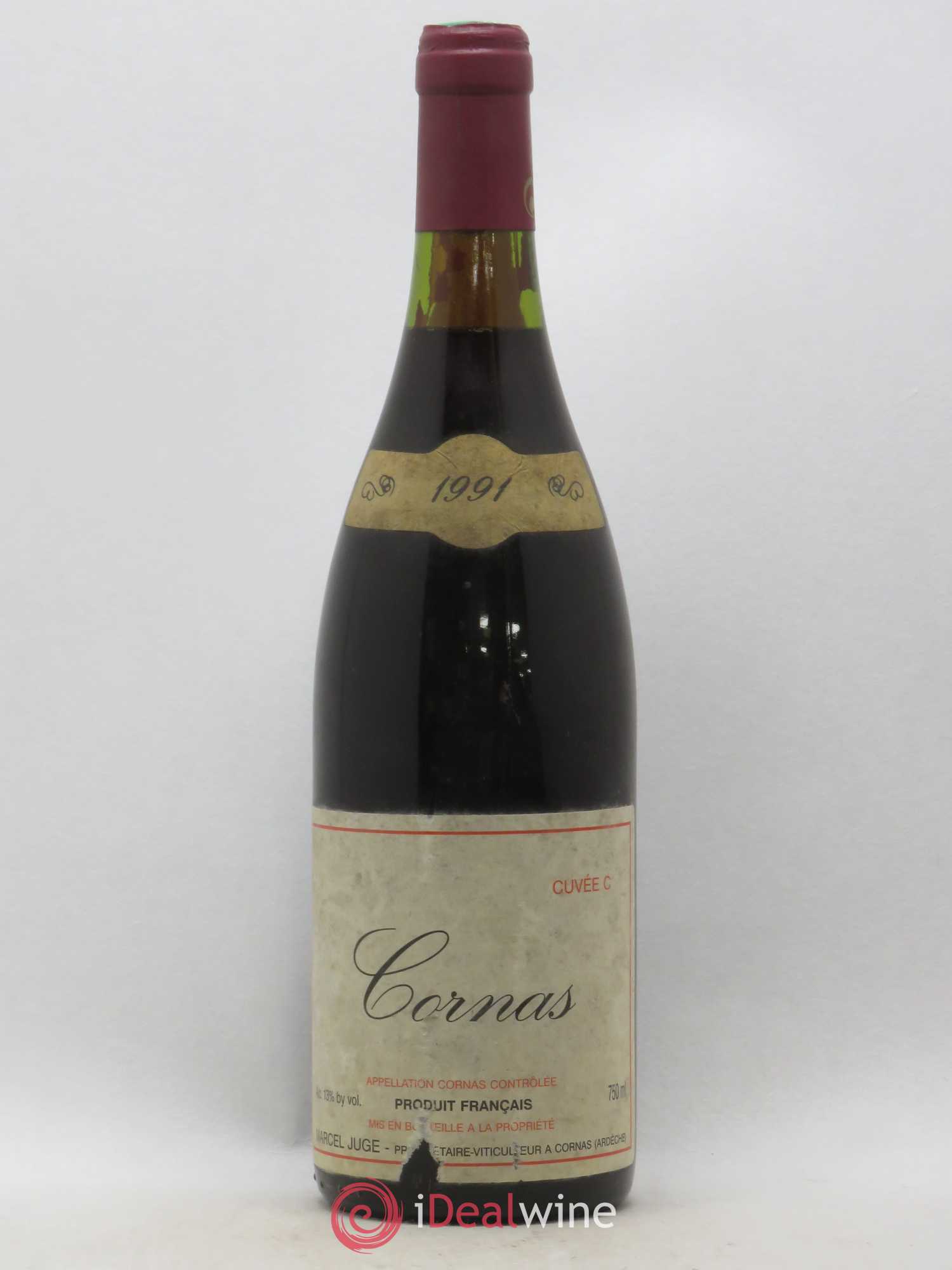 Cornas SC Marcel Juge Cuvée C 1991 - Lot de 1 bouteille - 0