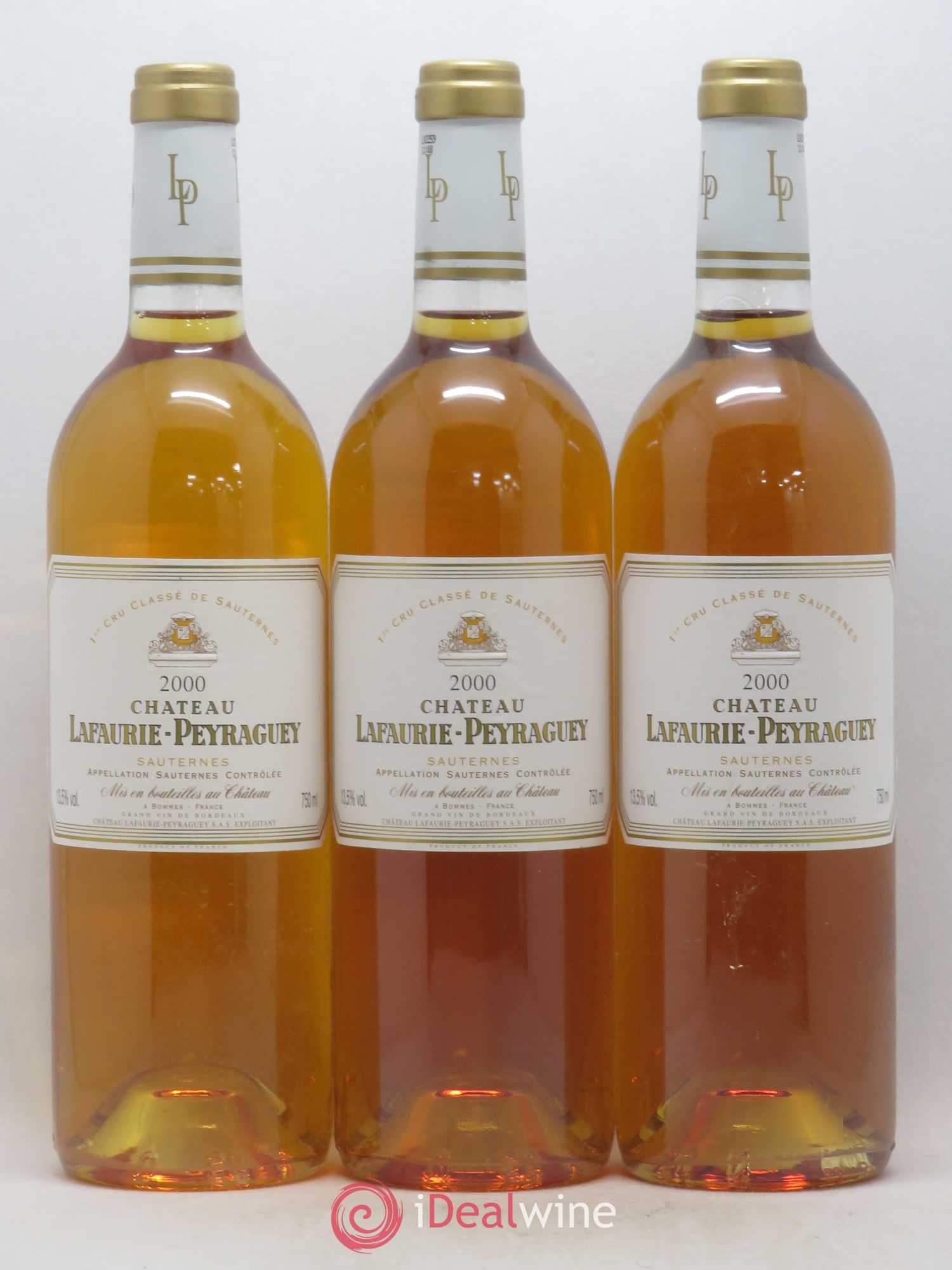 Château Lafaurie-Peyraguey 1er Grand Cru Classé 2000 - Lotto di 6 bottiglie - 2