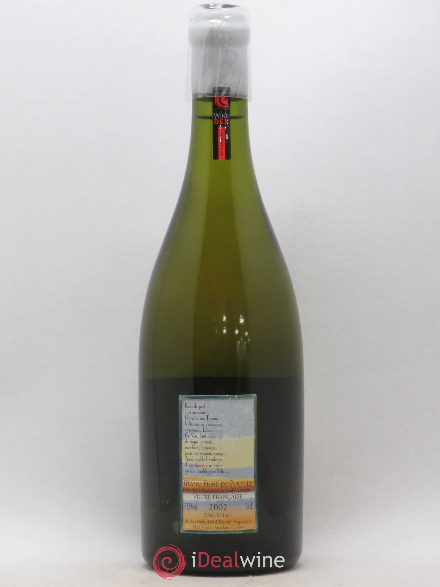 Pouilly-Fumé Astéroïde Dagueneau 2002 - Lot de 1 bouteille - 1