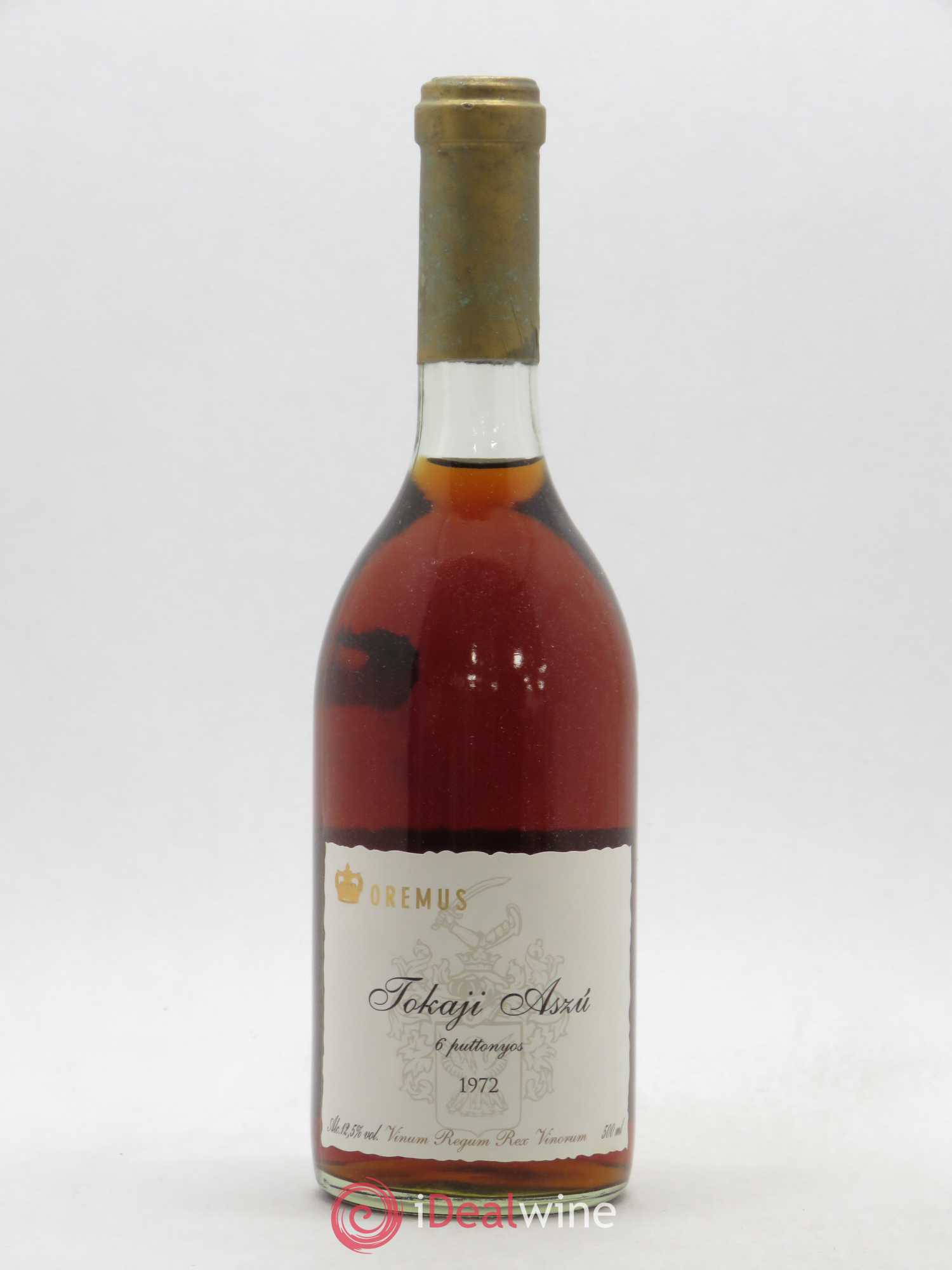 Tokaji 1972 - Posten von 1 Flasche - 0