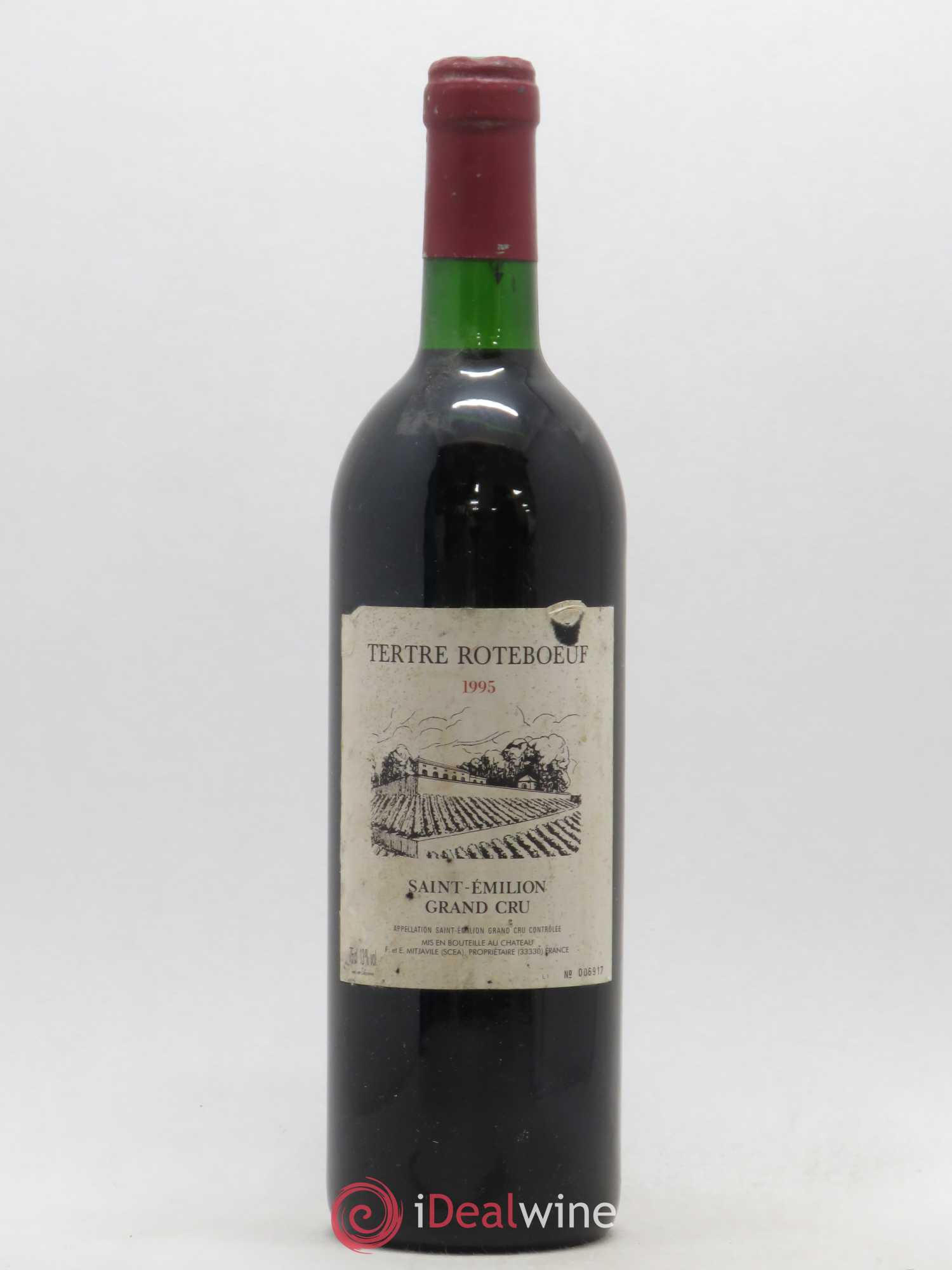 Château Tertre Roteboeuf 1995 - Posten von 1 Flasche - 0