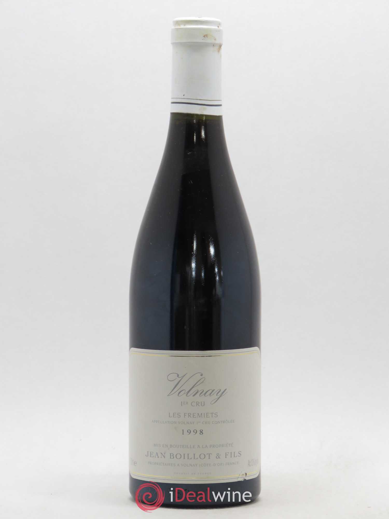 Volnay 1er Cru Jean Boillot & Fils 1998 - Posten von 1 Flasche - 0