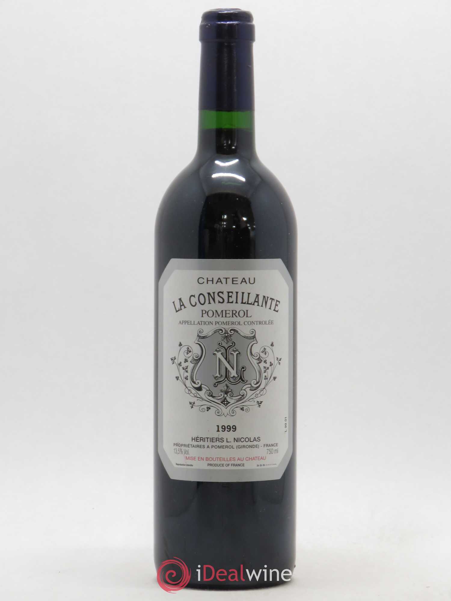 Château la Conseillante 1999 - Lot de 1 bouteille - 0