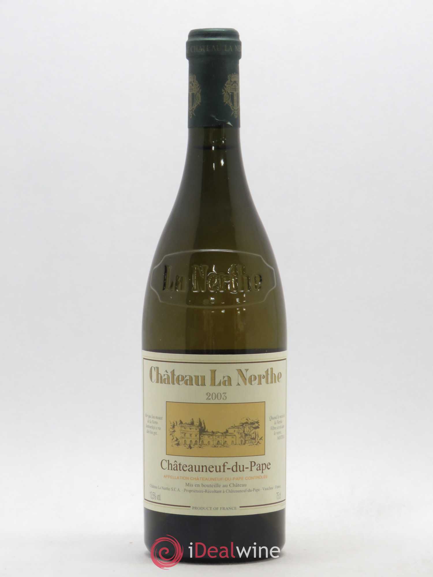 Châteauneuf-du-Pape Château la Nerthe Famille Richard 2003 - Lot de 1 bouteille - 0