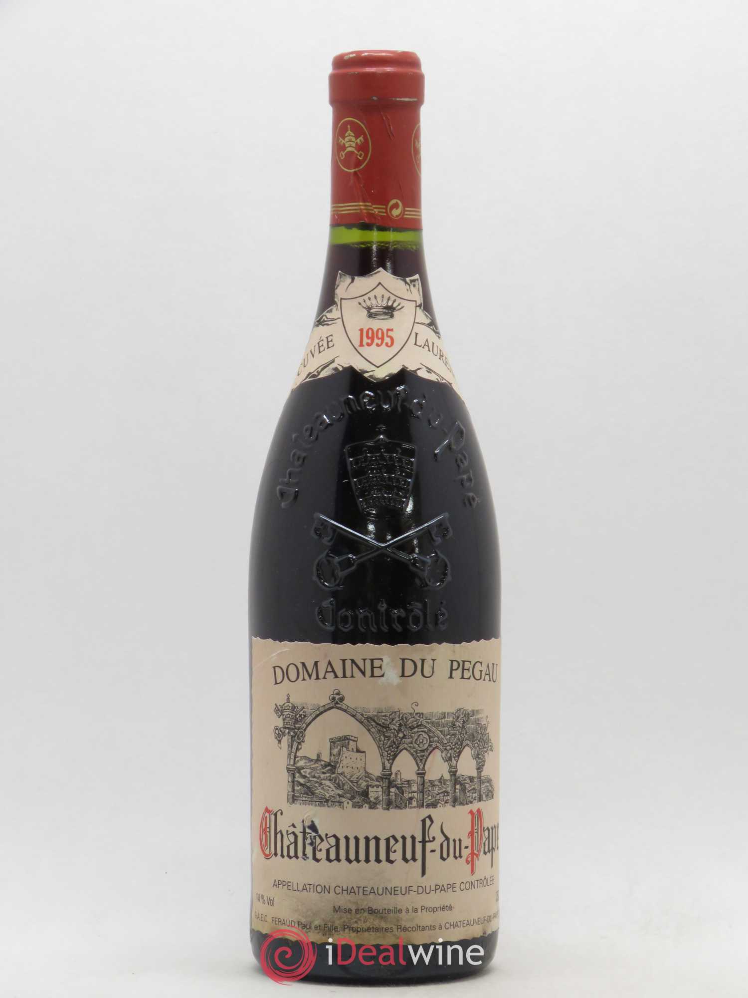 Châteauneuf-du-Pape Domaine du Pégau Cuvée Laurence Paul et Laurence Féraud 1995 - Lot de 1 bouteille - 0