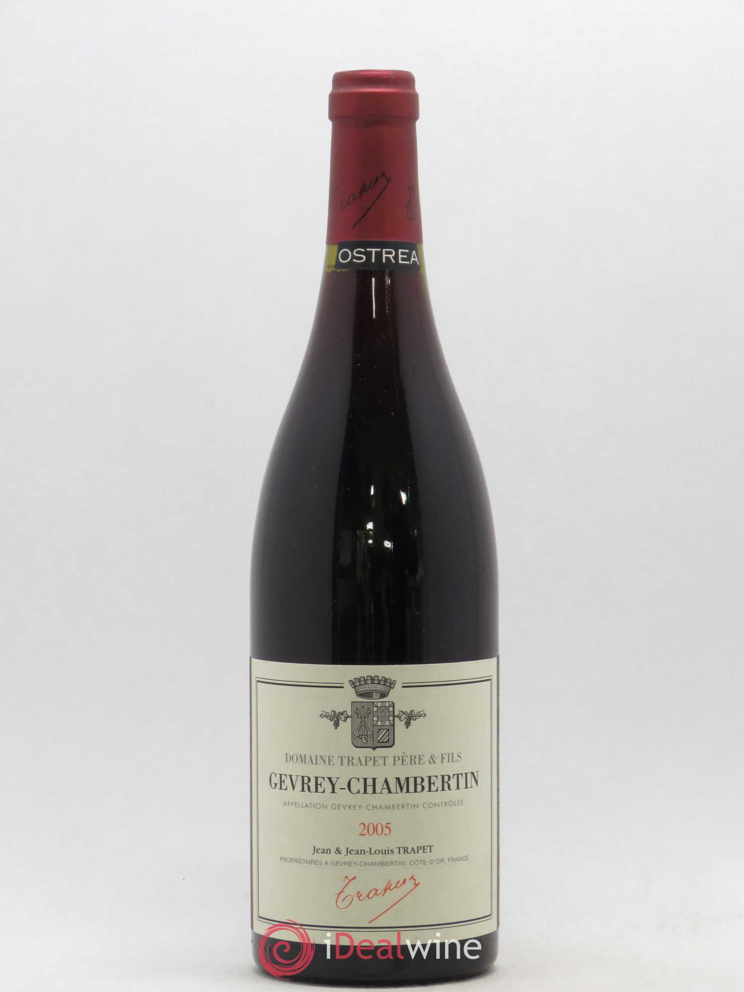 Gevrey-Chambertin Ostrea Domaine Trapet 2005 - Lot de 1 bouteille - 0
