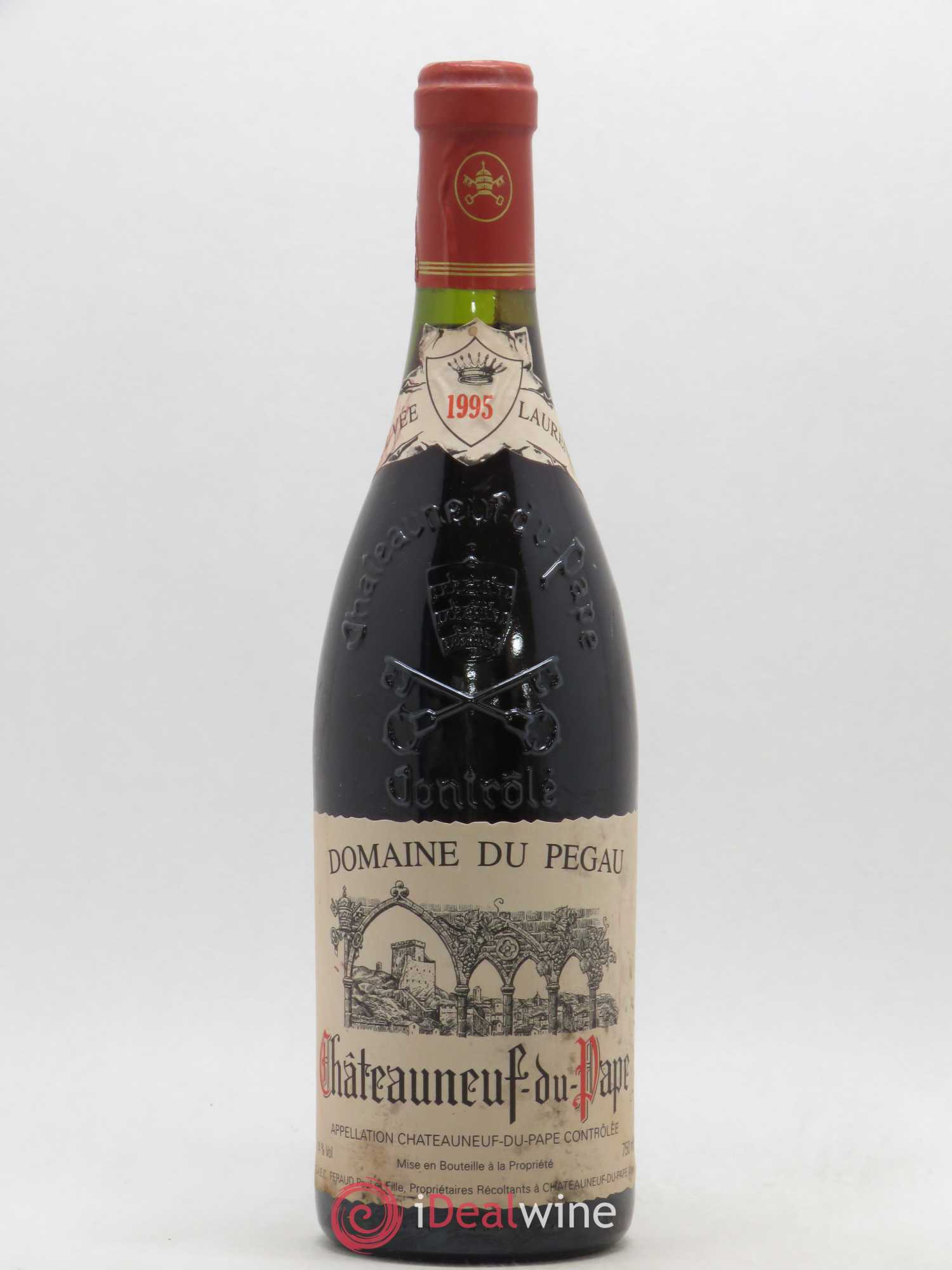 Châteauneuf-du-Pape Domaine du Pégau Cuvée Laurence Paul et Laurence Féraud 1995 - Lot de 1 bouteille - 0