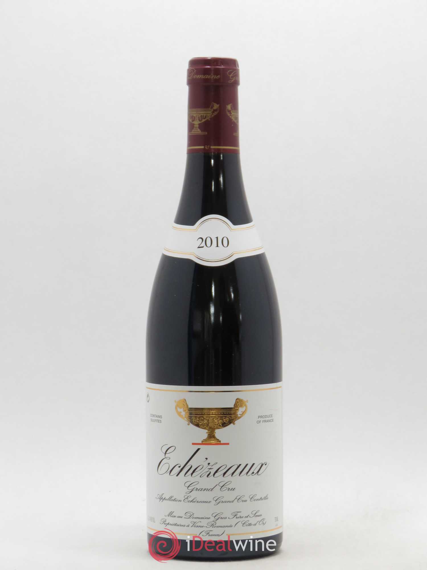 Echezeaux Grand Cru Gros Frère & Soeur 2010 - Lot de 1 bouteille - 0