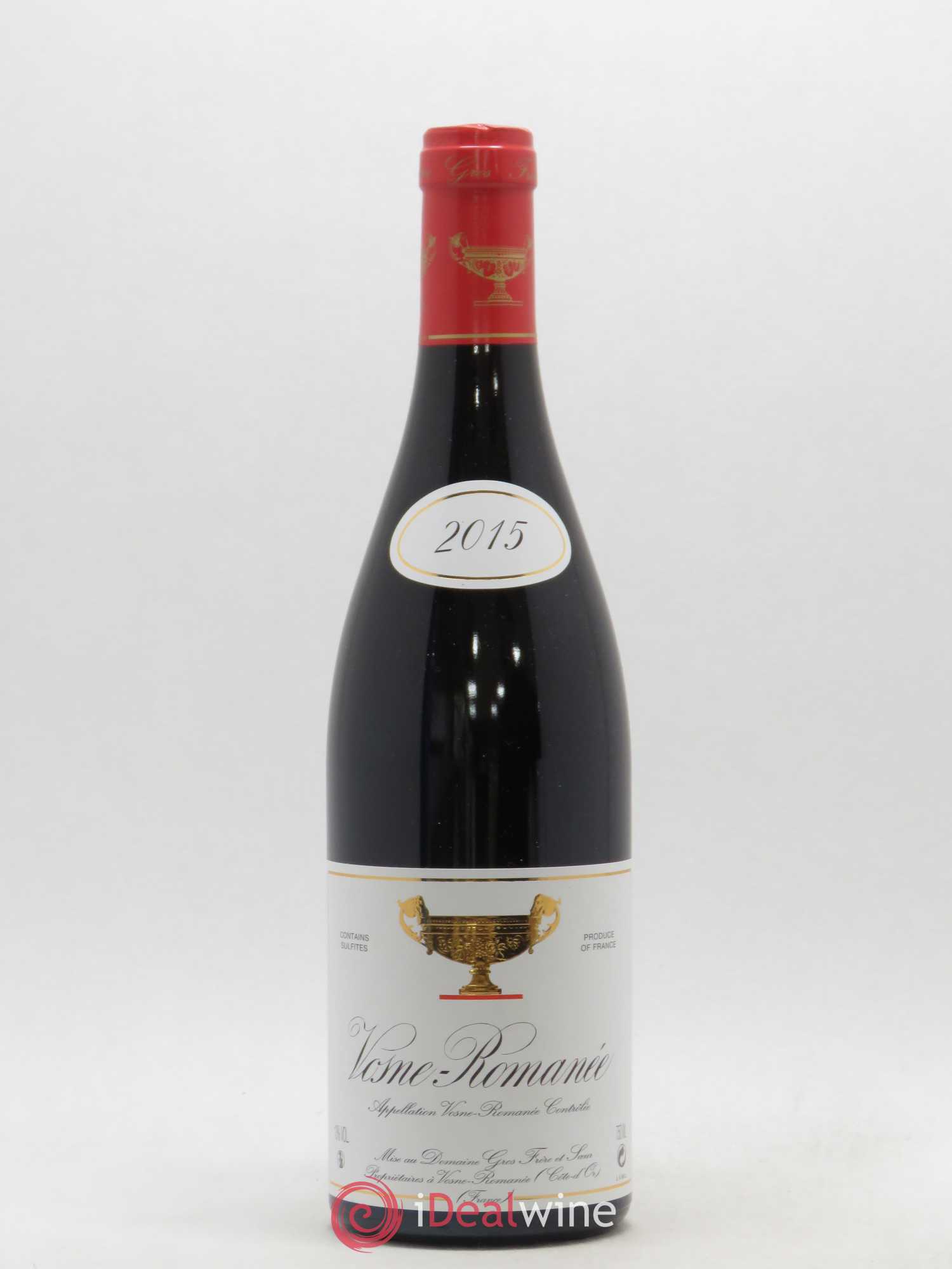 Vosne-Romanée Gros Frère & Soeur 2015 - Lot de 1 bouteille - 0