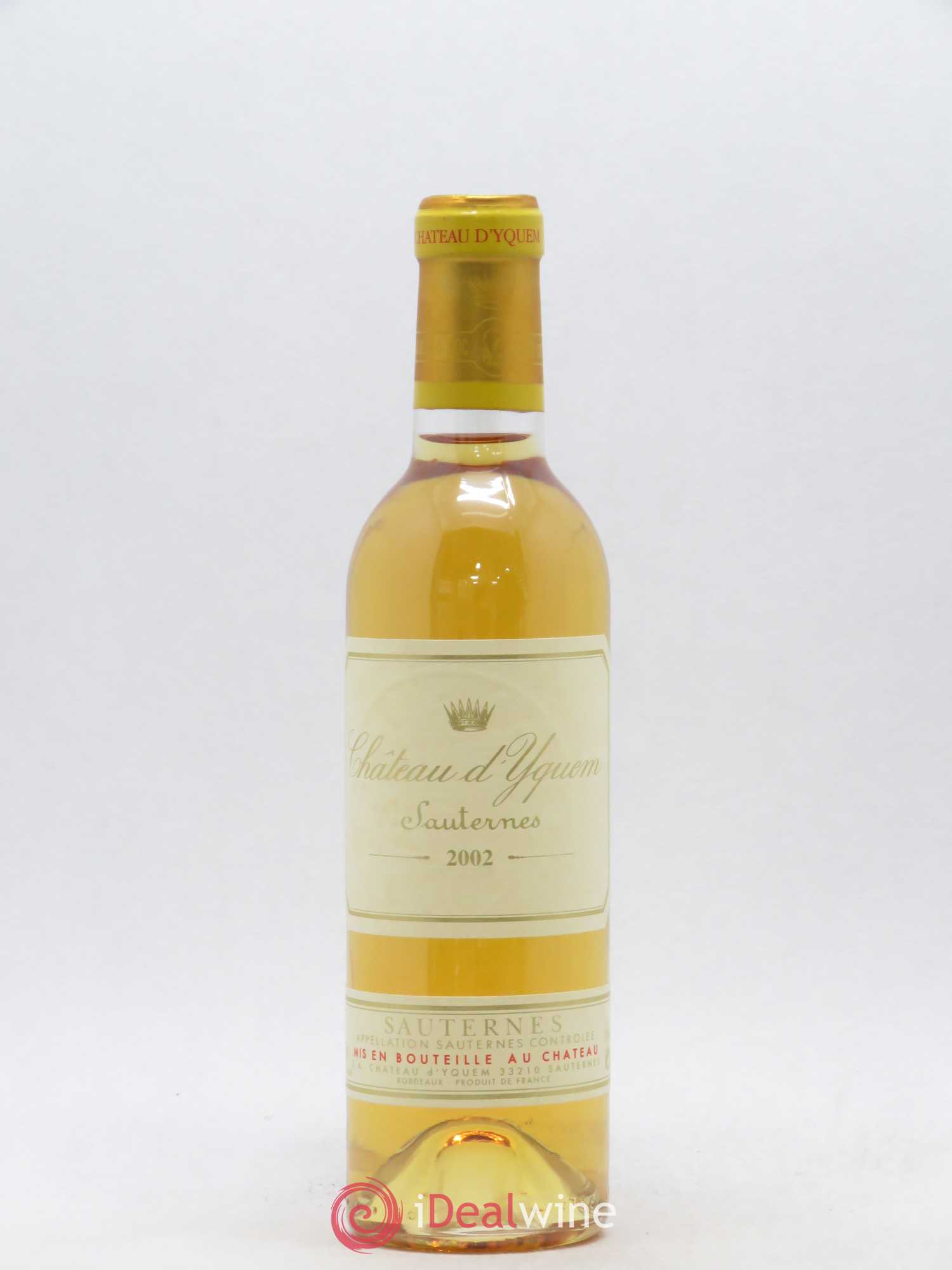 Château d' Yquem 1er Cru Classé Supérieur 2002 - Lotto di 1 mezza bottiglia - 0