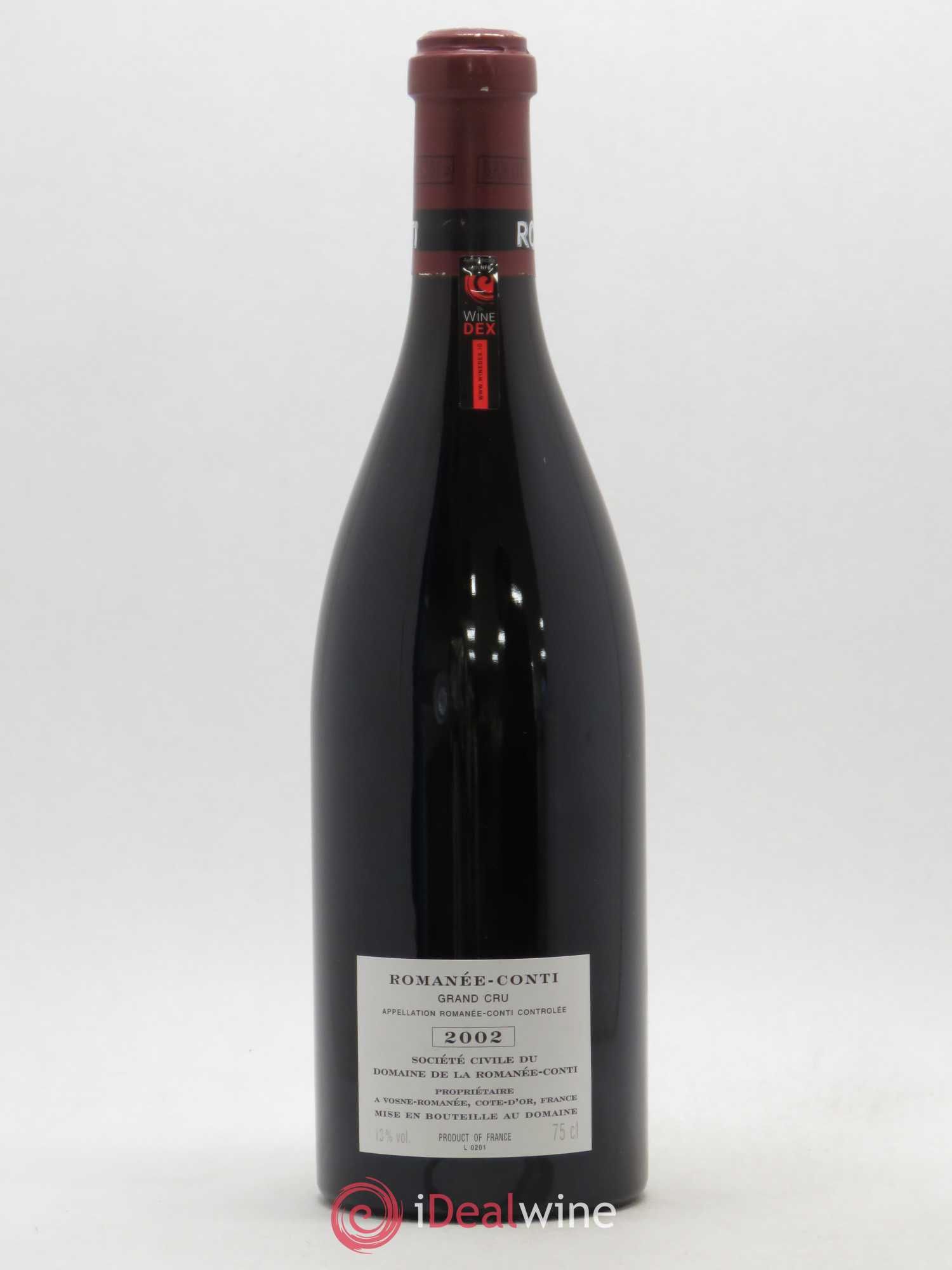 Romanée-Conti Grand Cru Domaine de la Romanée-Conti 2002 - Lot of 1 bottle - 1