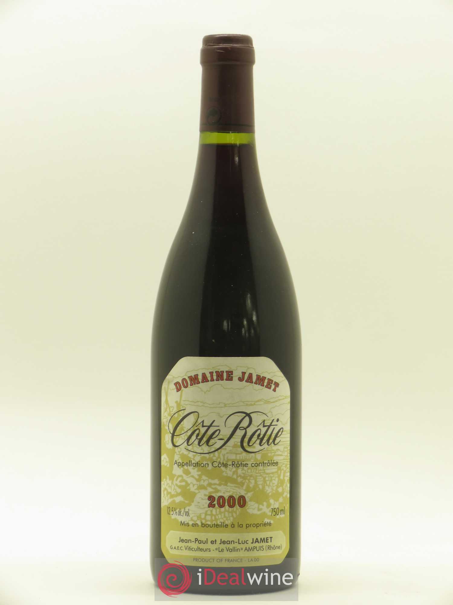 Côte-Rôtie Jamet (Domaine) 2000 - Lot de 1 bouteille - 0