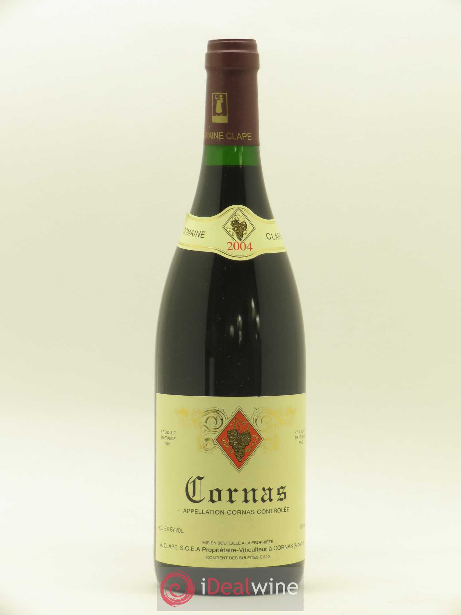 Cornas Auguste Clape 2004 - Lot de 1 bouteille - 0