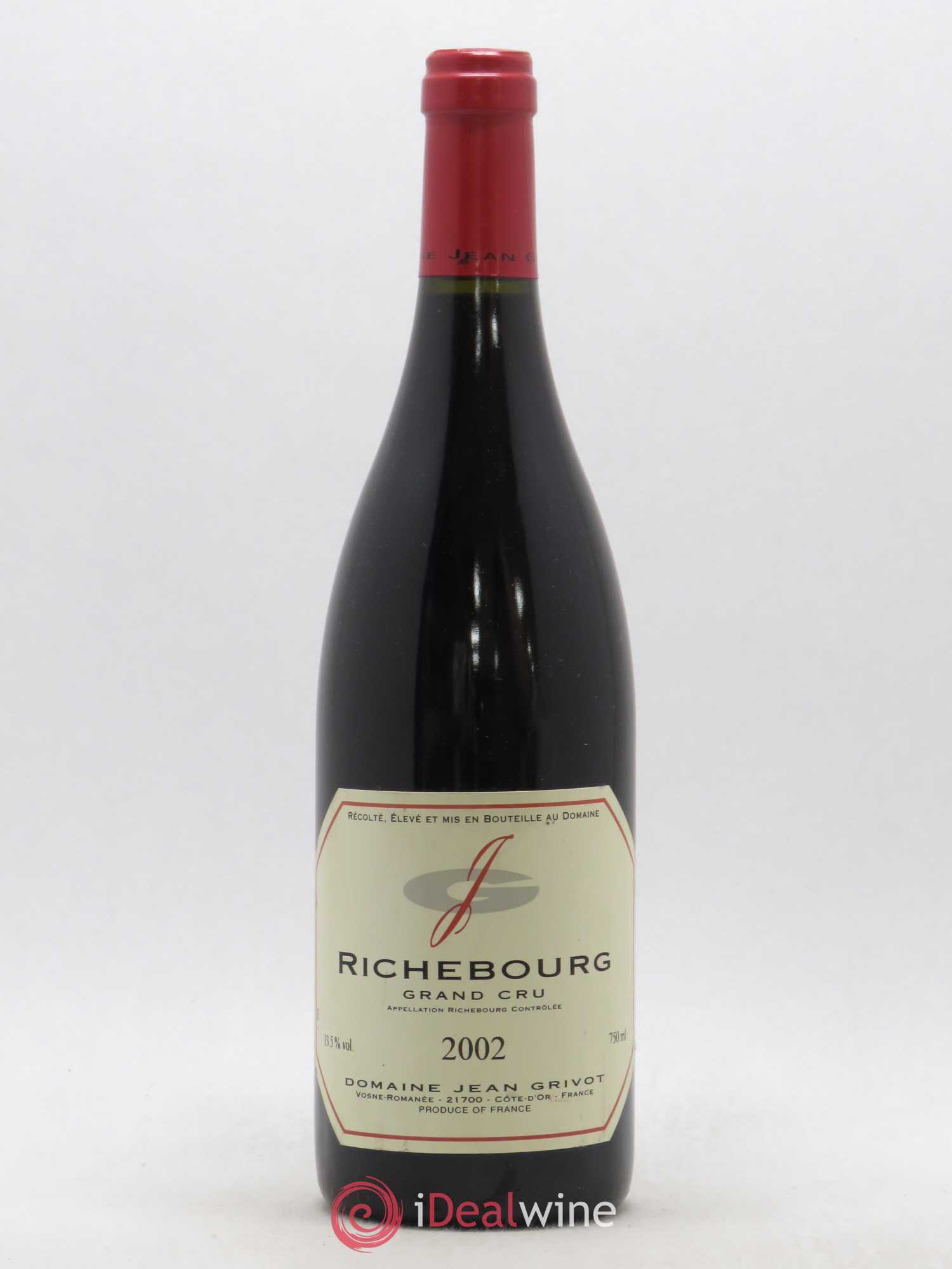 Richebourg Grand Cru Jean Grivot 2002 - Lot de 1 bouteille - 0