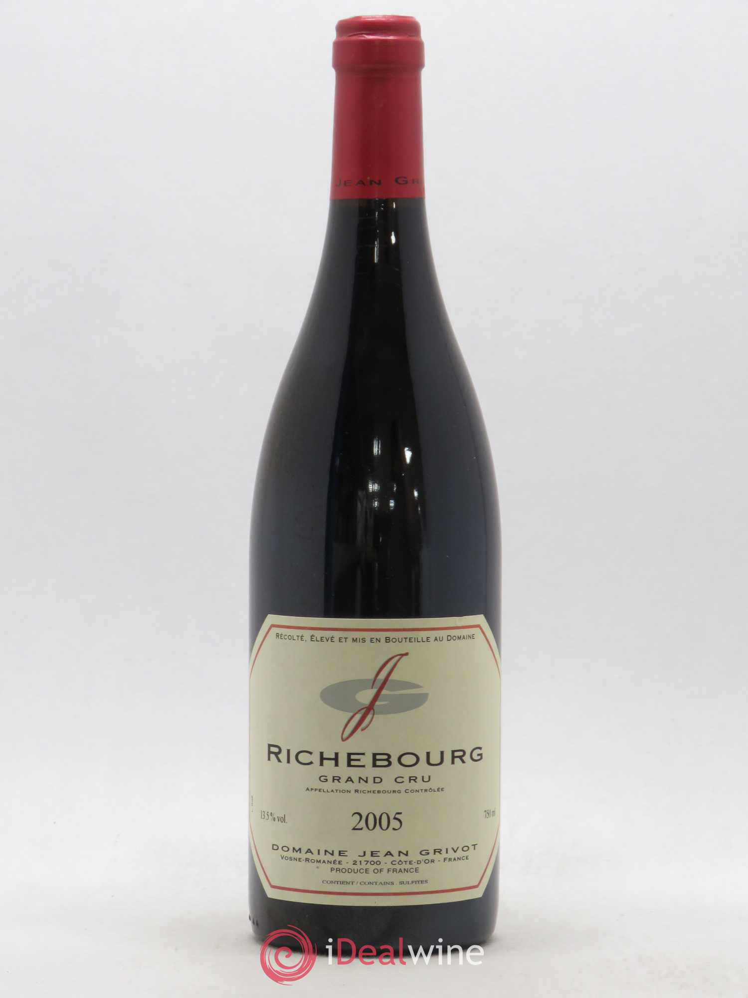 Richebourg Grand Cru Jean Grivot 2005 - Lot de 1 bouteille - 0