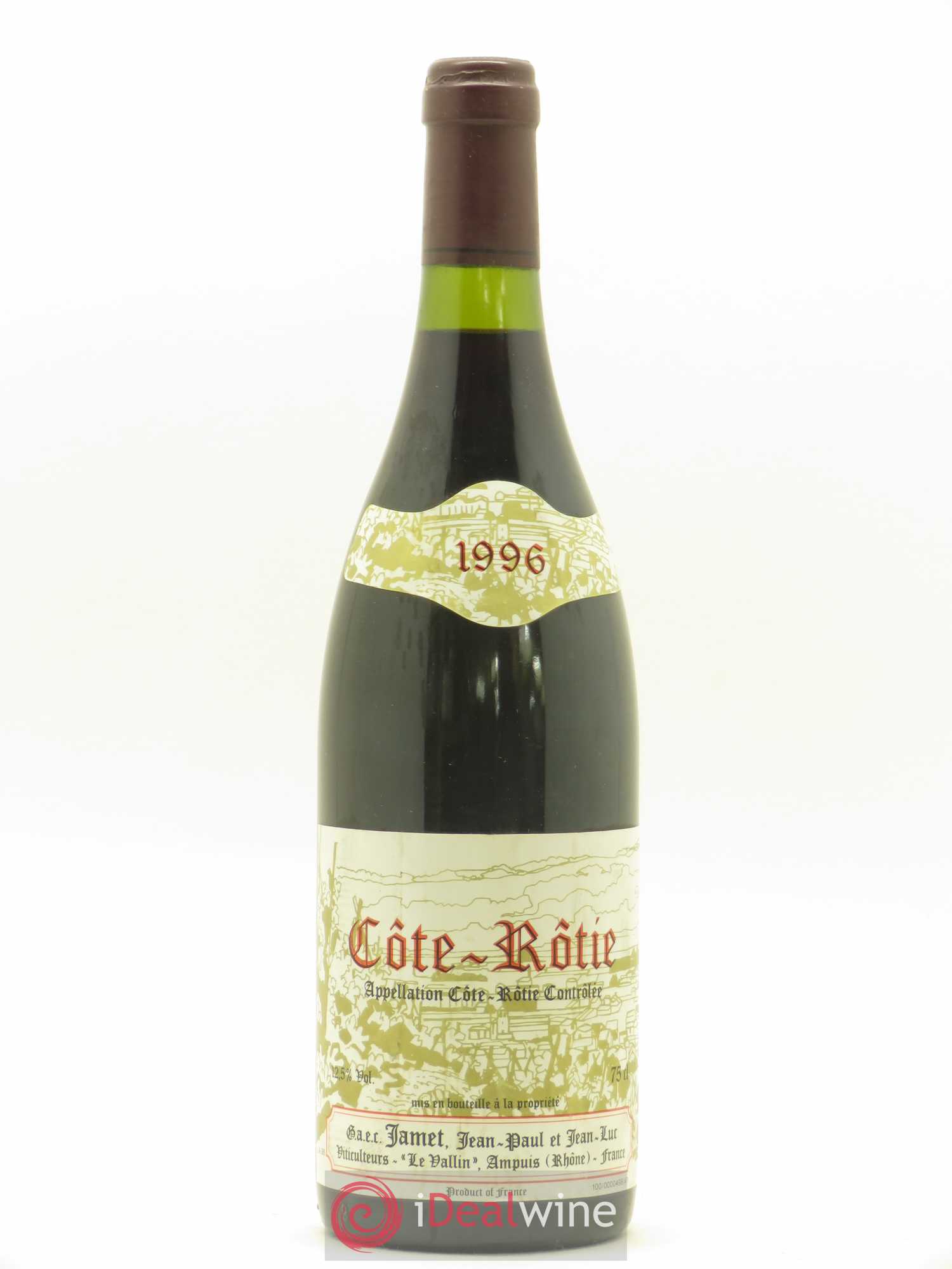 Côte-Rôtie Jamet (Domaine) 1996 - Lot de 1 bouteille - 0