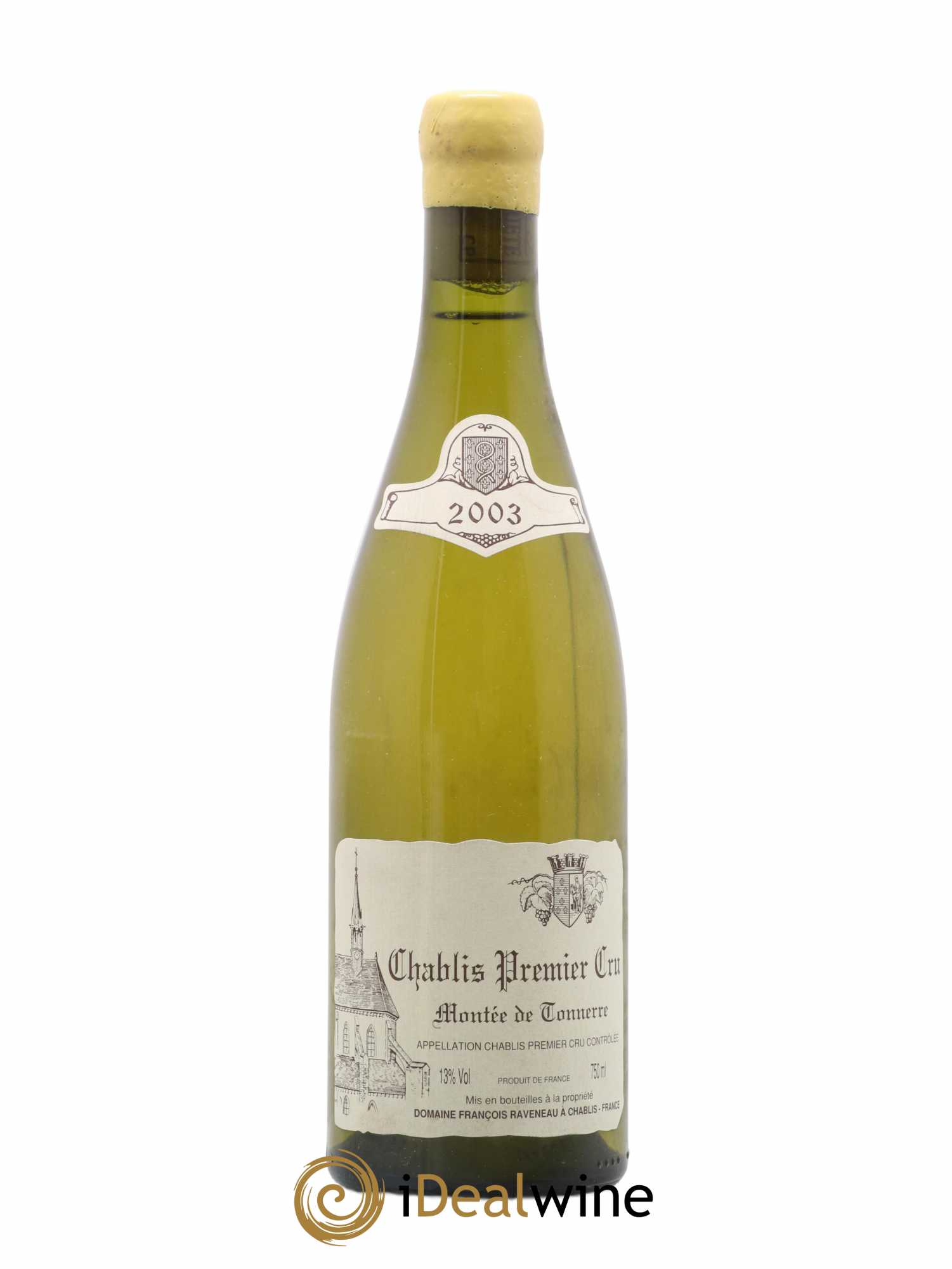 Chablis 1er Cru Montée de Tonnerre Raveneau (Domaine) 2003 - Lot de 1 bouteille - 0
