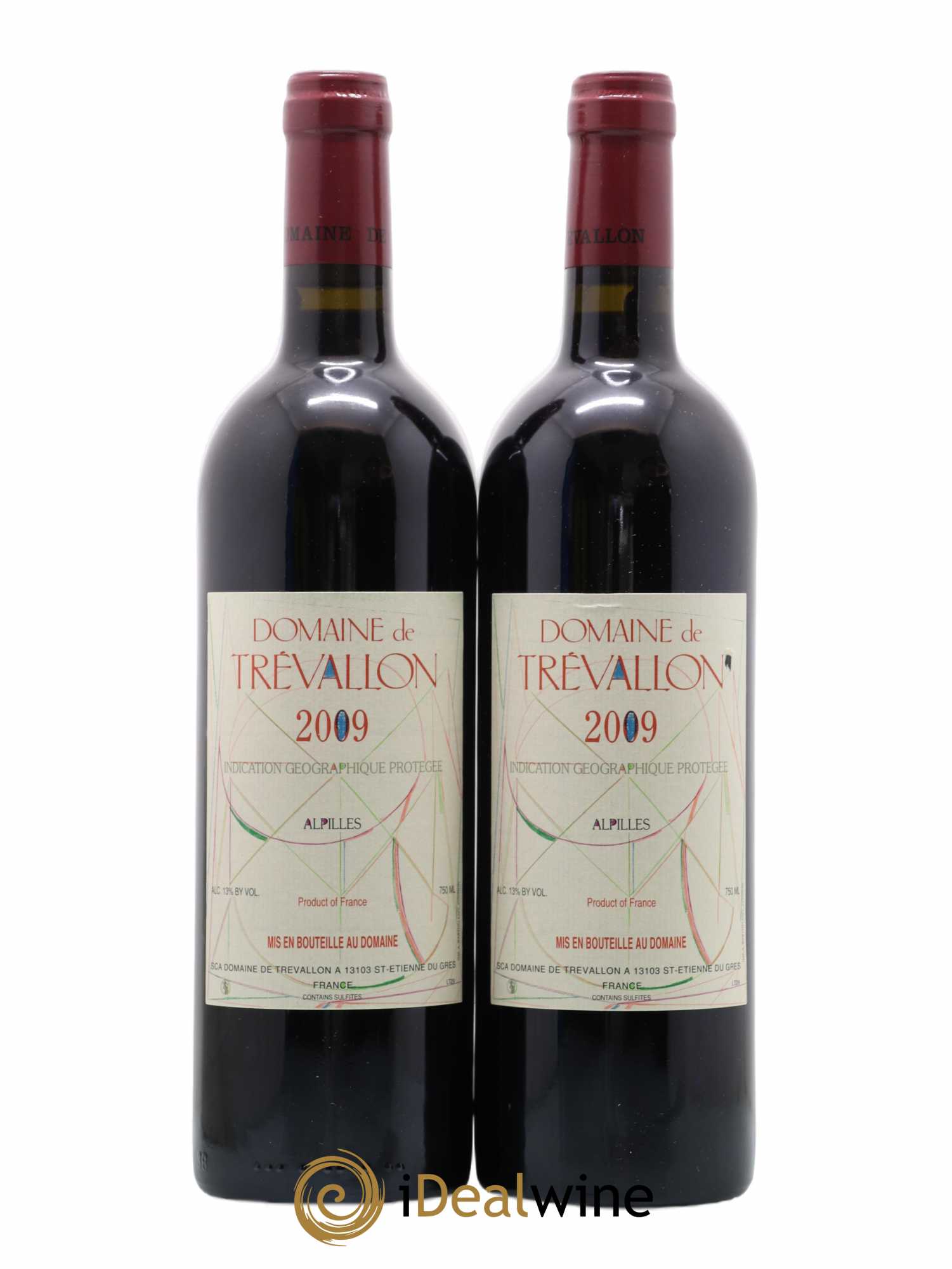 Alpilles Trévallon (Domaine de) Eloi Dürrbach 2009 - Lot de 2 bouteilles - 0