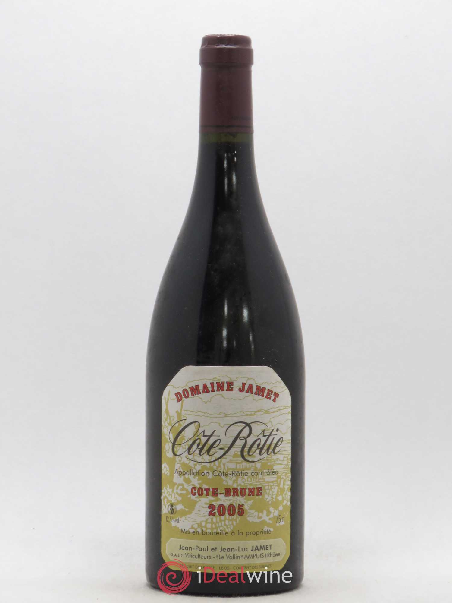 Côte-Rôtie Côte Brune Jamet (Domaine) 2005 - Lot de 1 bouteille - 0