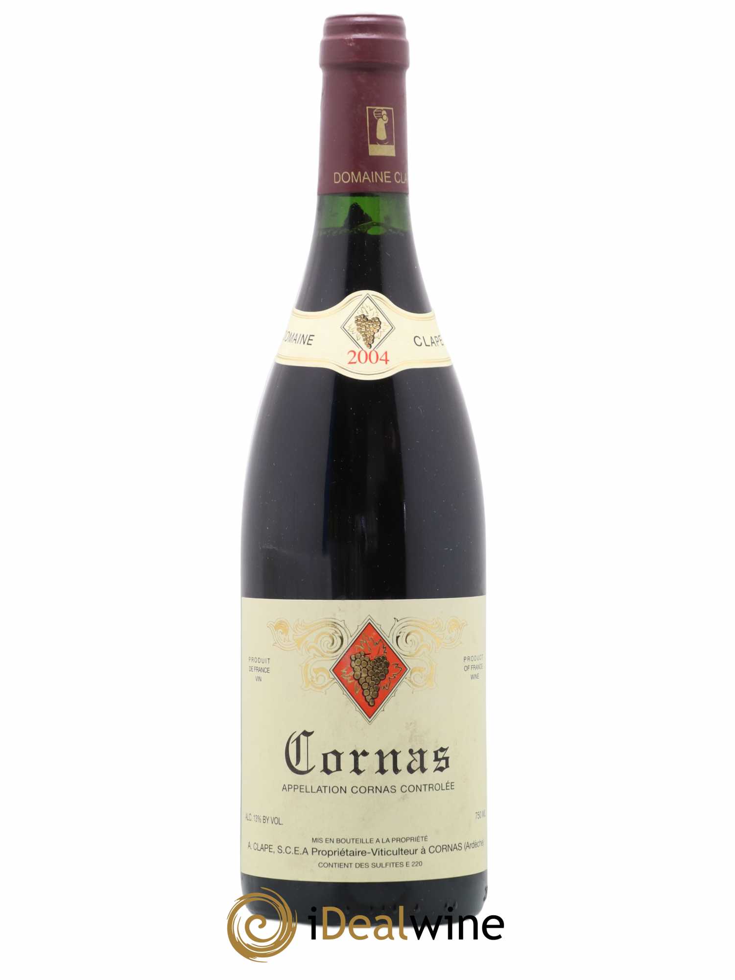Cornas Auguste Clape 2004 - Lot de 1 bouteille - 0