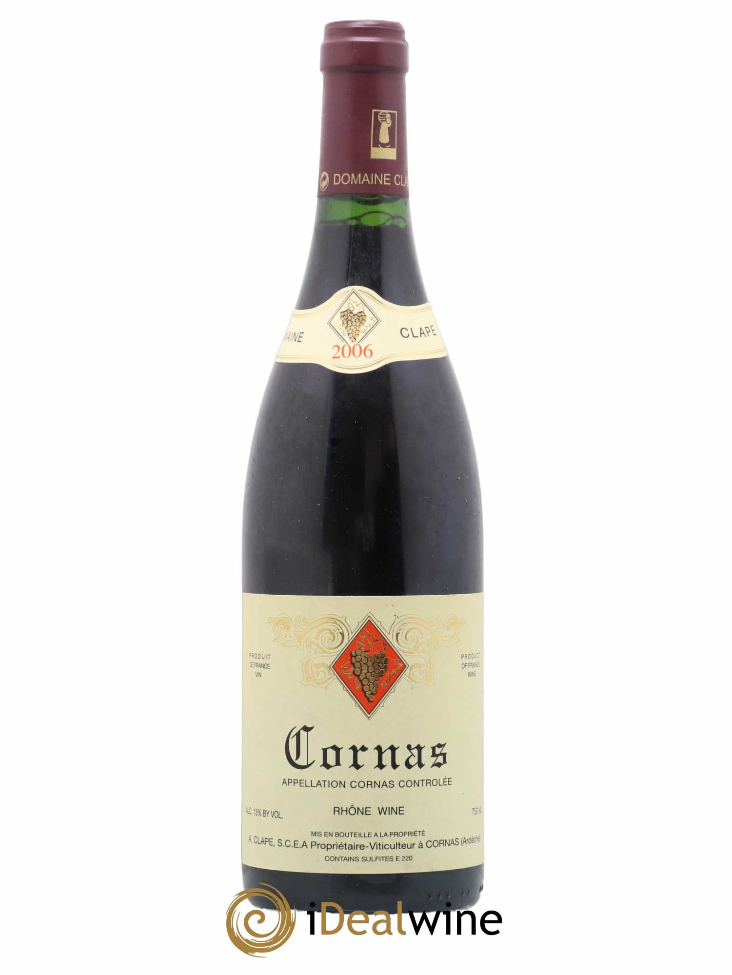 Cornas Auguste Clape 2006 - Lot de 1 bouteille - 0