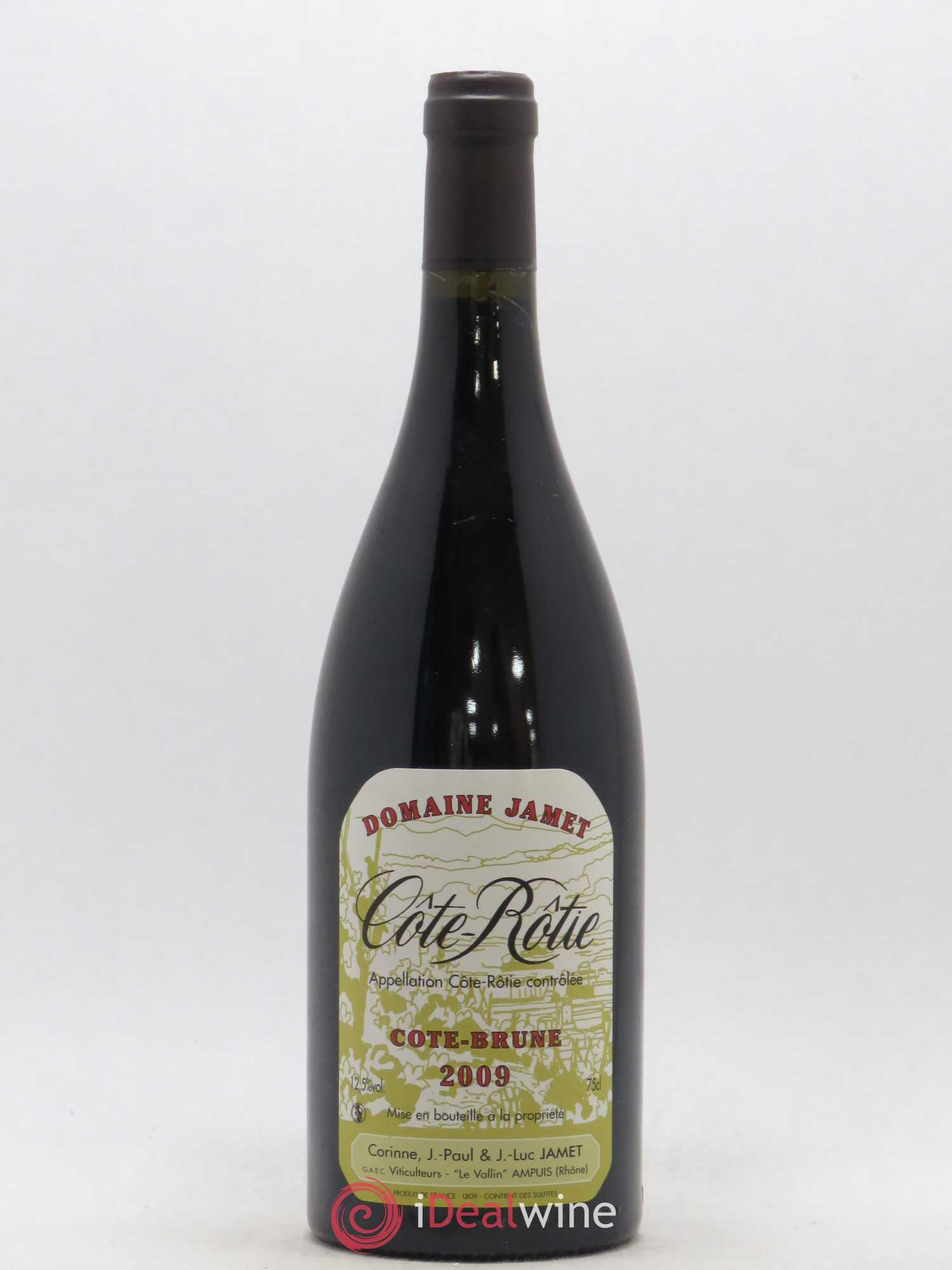 Côte-Rôtie Côte Brune Jamet (Domaine) 2009 - Lot de 1 bouteille - 0