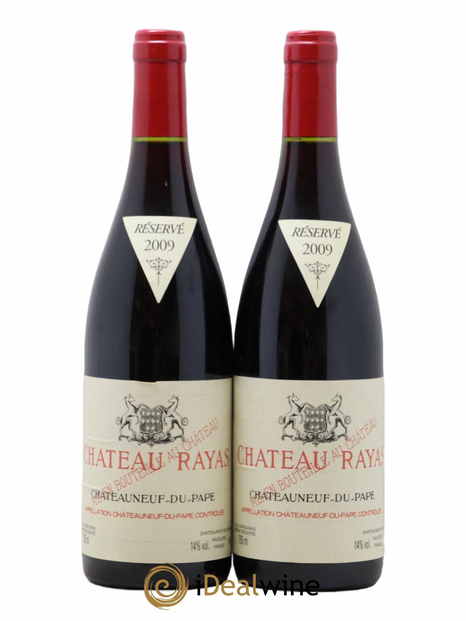 Châteauneuf-du-Pape Château Rayas Emmanuel Reynaud 2009 - Lot de 2 bouteilles - 0
