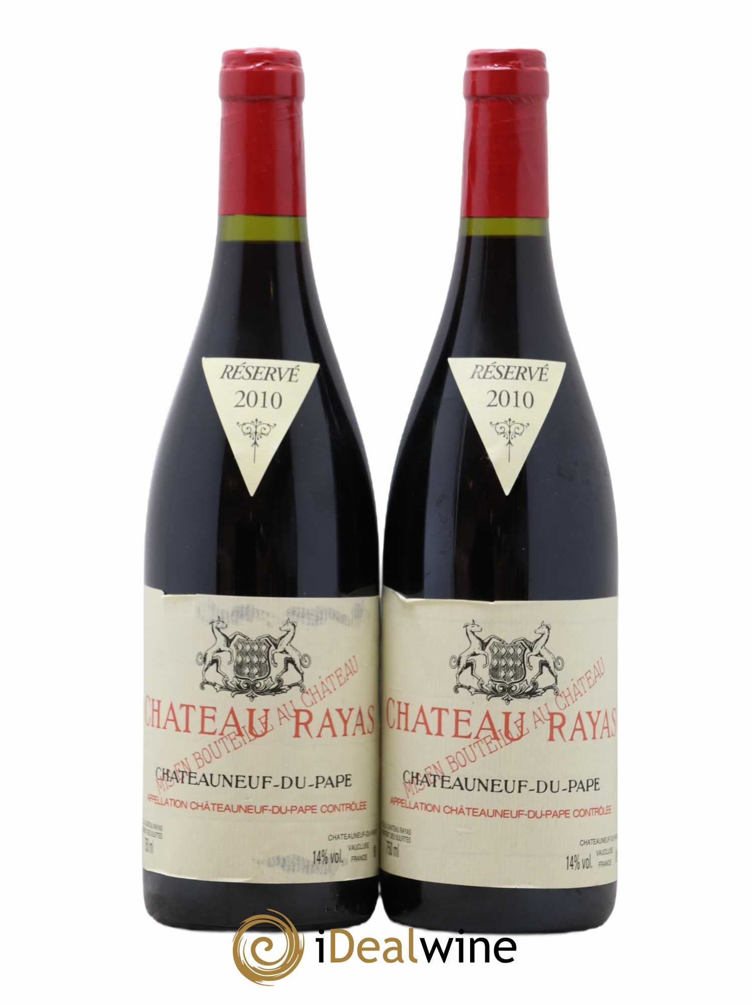Châteauneuf-du-Pape Château Rayas Emmanuel Reynaud 2010 - Lot de 2 bouteilles - 0