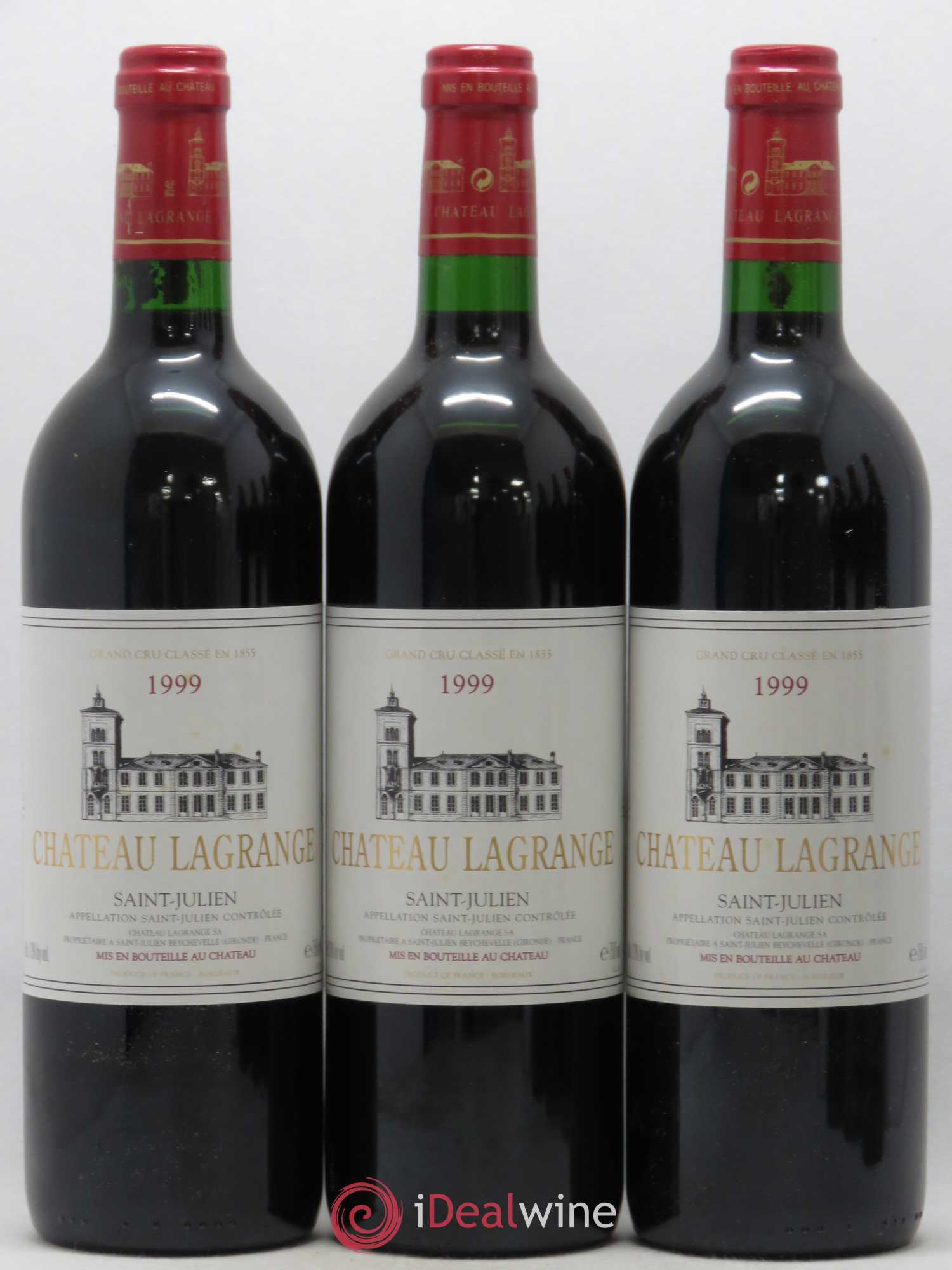 Château Lagrange 3ème Grand Cru Classé 1999 - Lot de 6 bouteilles - 1