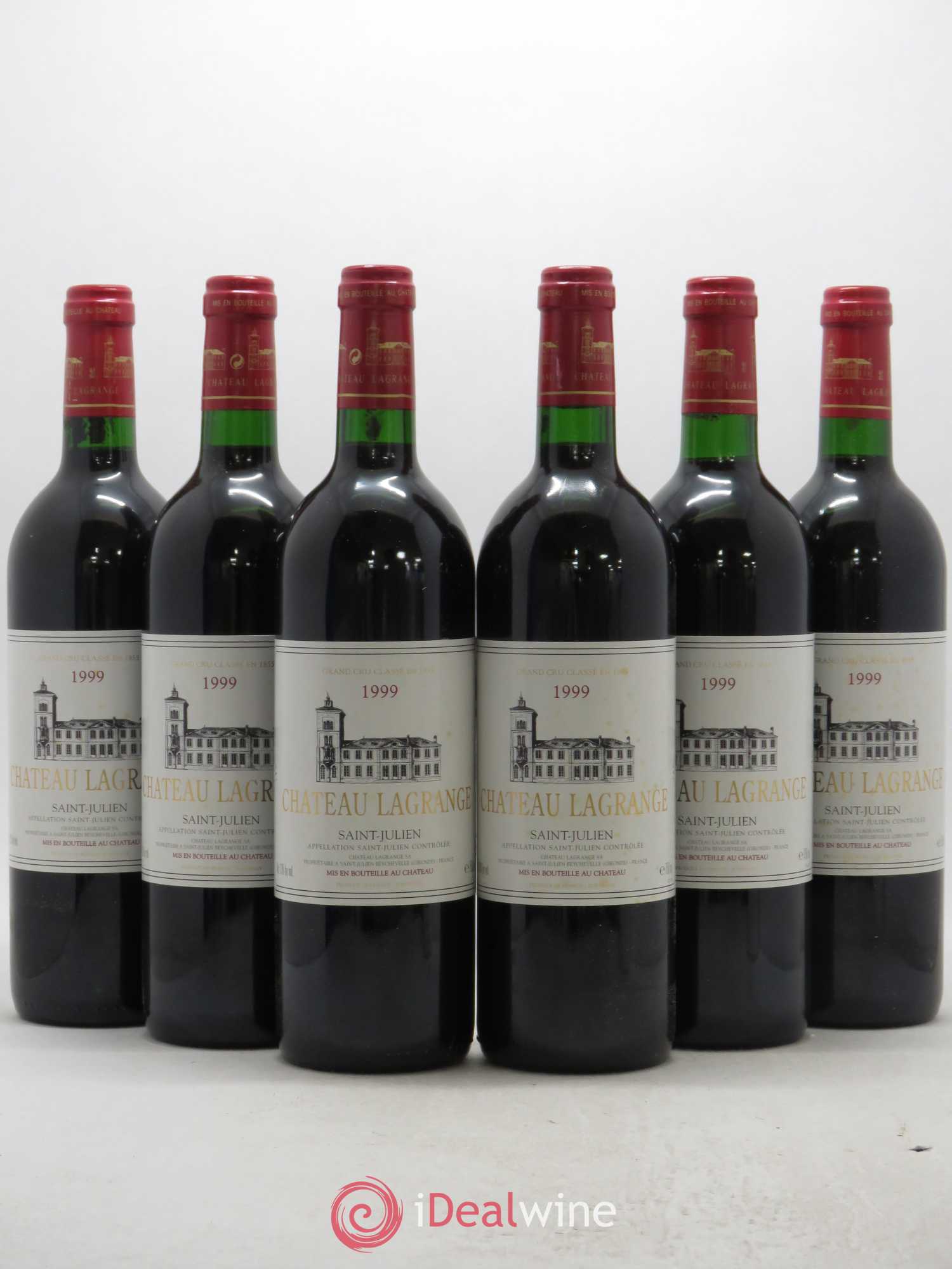 Château Lagrange 3ème Grand Cru Classé 1999 - Lot de 6 bouteilles - 0
