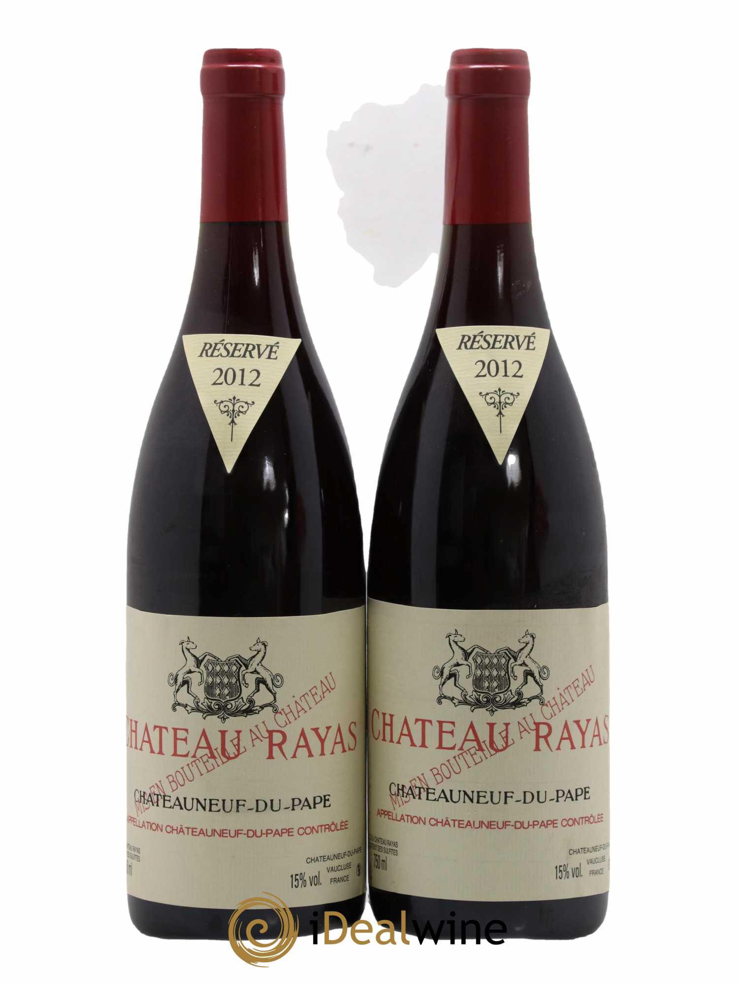 Châteauneuf-du-Pape Château Rayas Emmanuel Reynaud 2012 - Lot de 2 bouteilles - 0