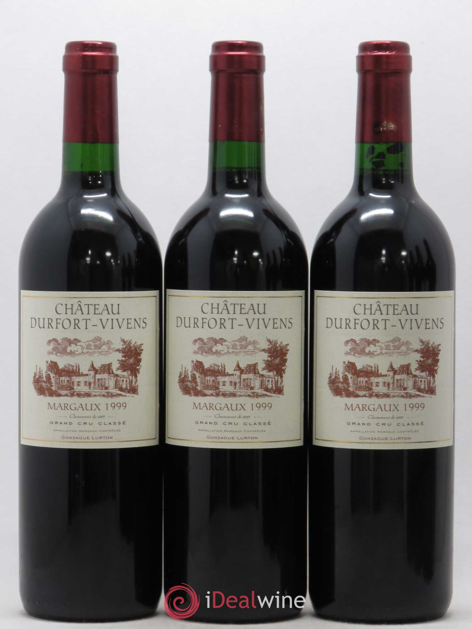 Château Durfort Vivens 2ème Grand Cru Classé 1999 - Lot de 6 bouteilles - 1