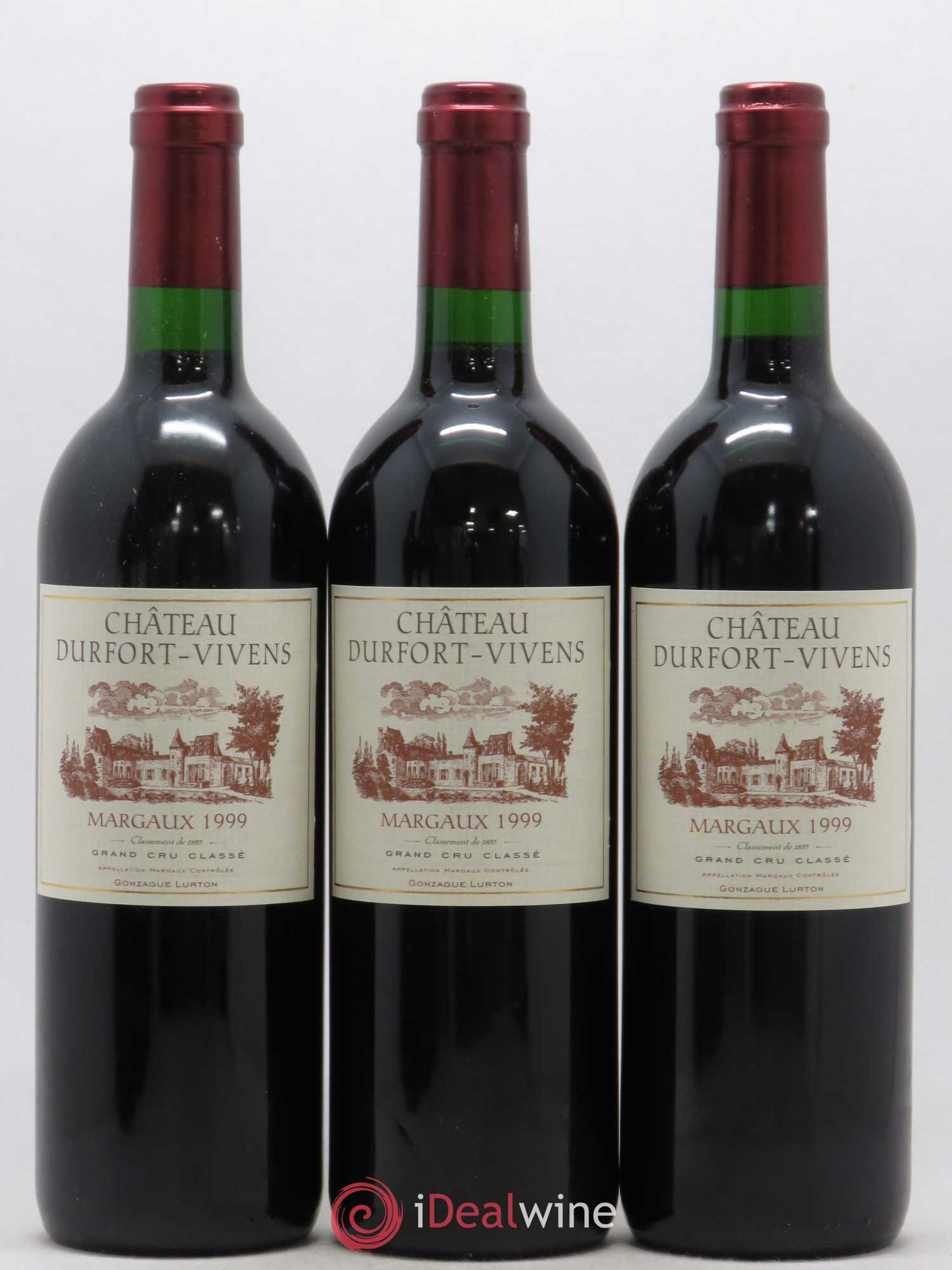 Château Durfort Vivens 2ème Grand Cru Classé 1999 - Lot de 6 bouteilles - 2