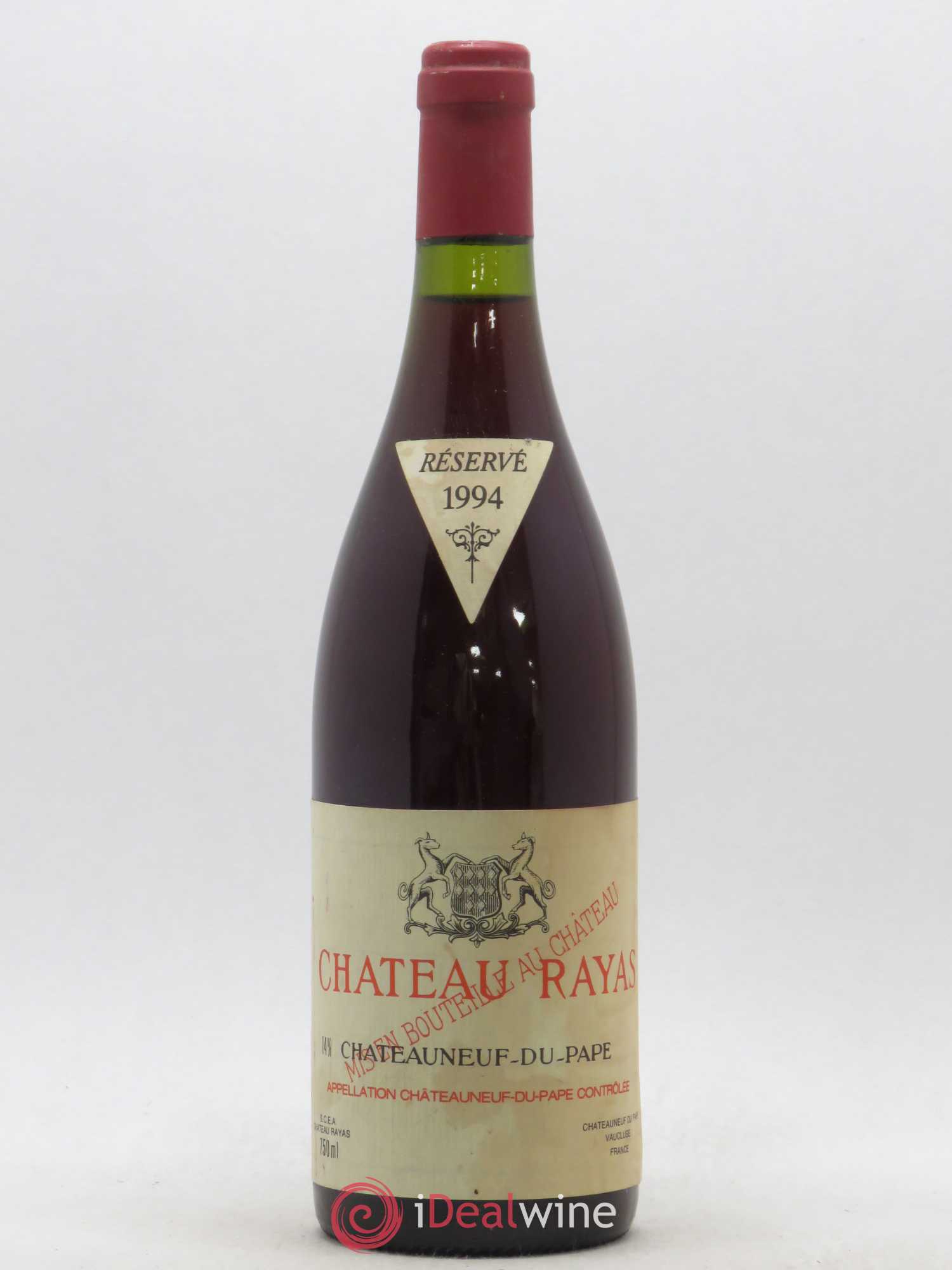 Châteauneuf-du-Pape Château Rayas Emmanuel Reynaud 1994 - Lot de 1 bouteille - 0