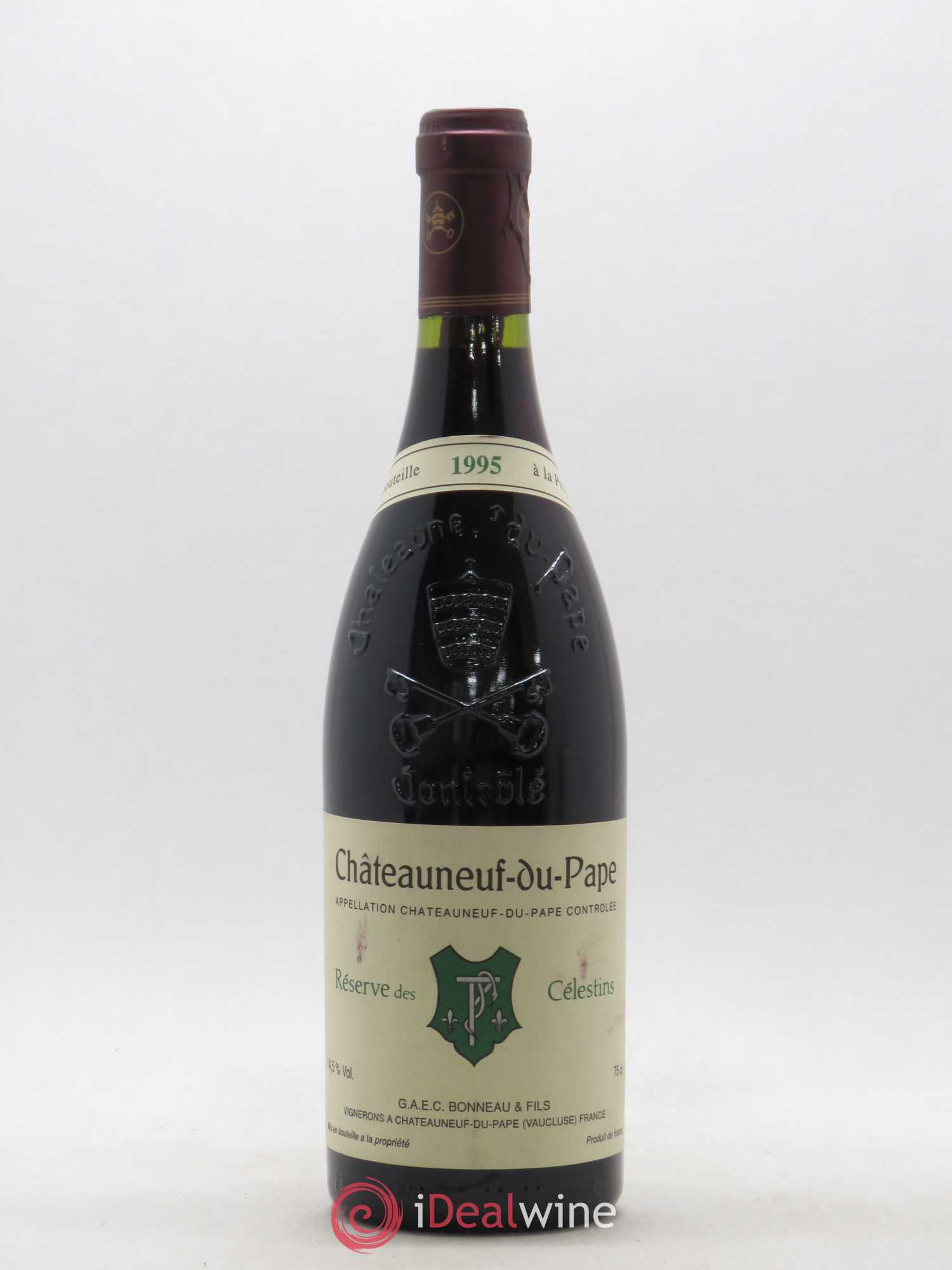 Châteauneuf-du-Pape Réserve des Célestins Henri Bonneau & Fils 1995 - Lot de 1 bouteille - 0