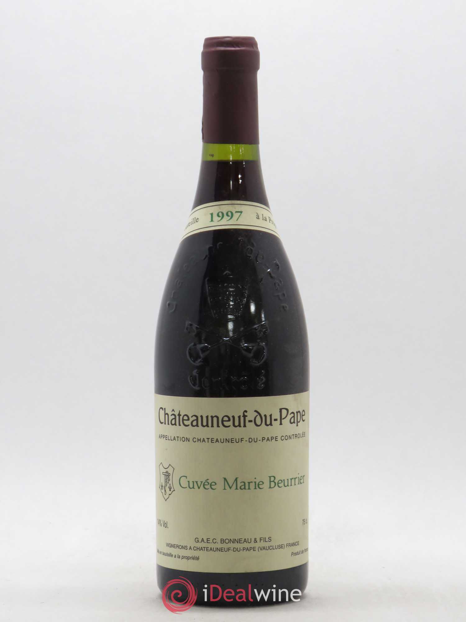 Châteauneuf-du-Pape Marie Beurrier Henri Bonneau & Fils 1997 - Lot de 1 bouteille - 0
