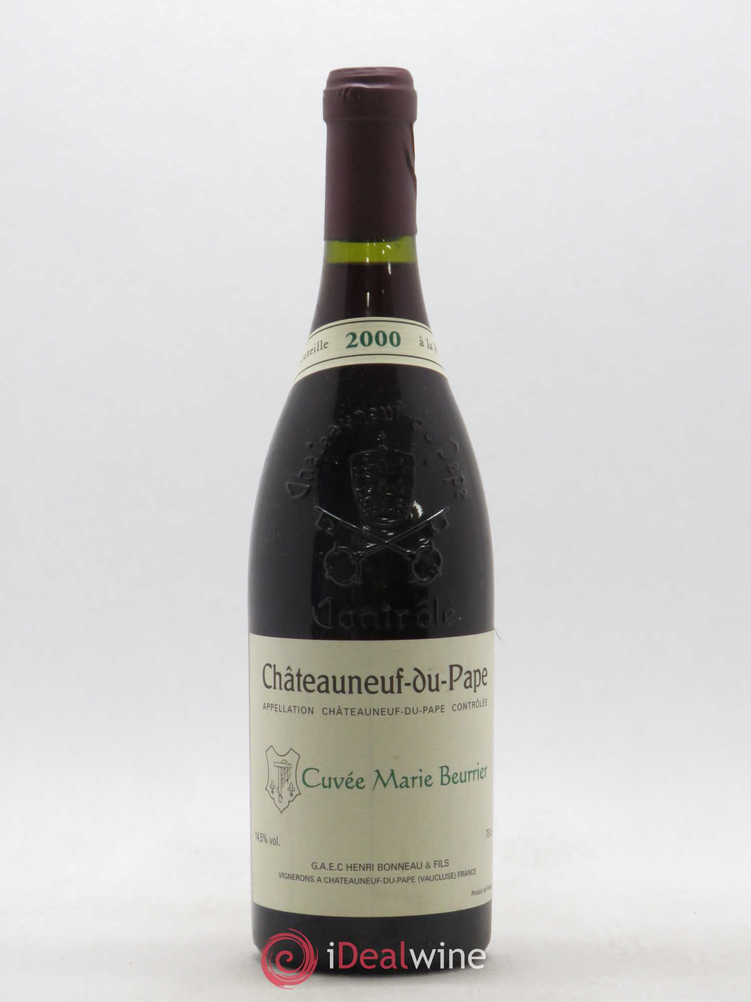 Châteauneuf-du-Pape Marie Beurrier Henri Bonneau & Fils 2000 - Lot de 1 bouteille - 0