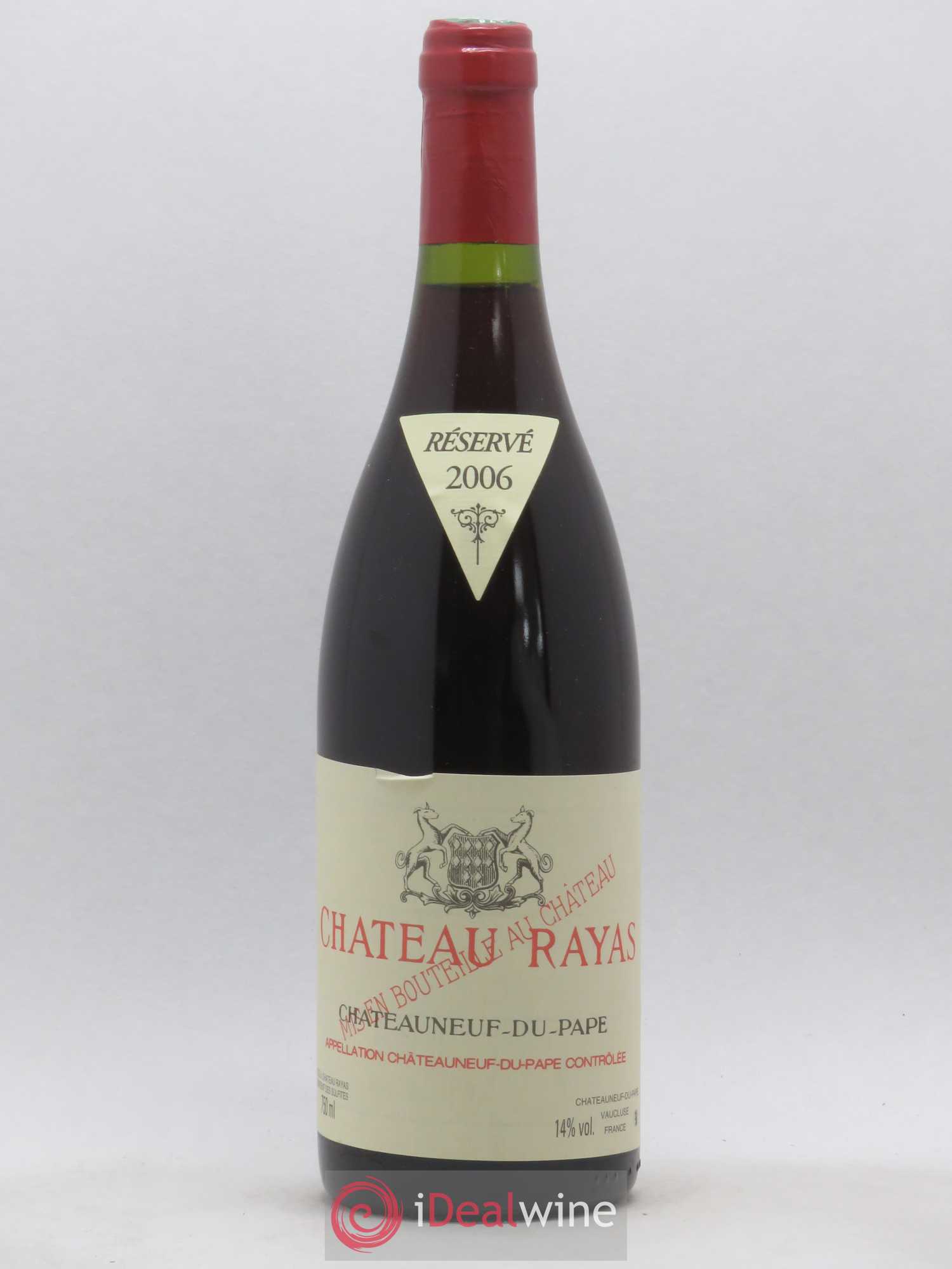 Châteauneuf-du-Pape Château Rayas Emmanuel Reynaud 2006 - Lot de 1 bouteille - 0