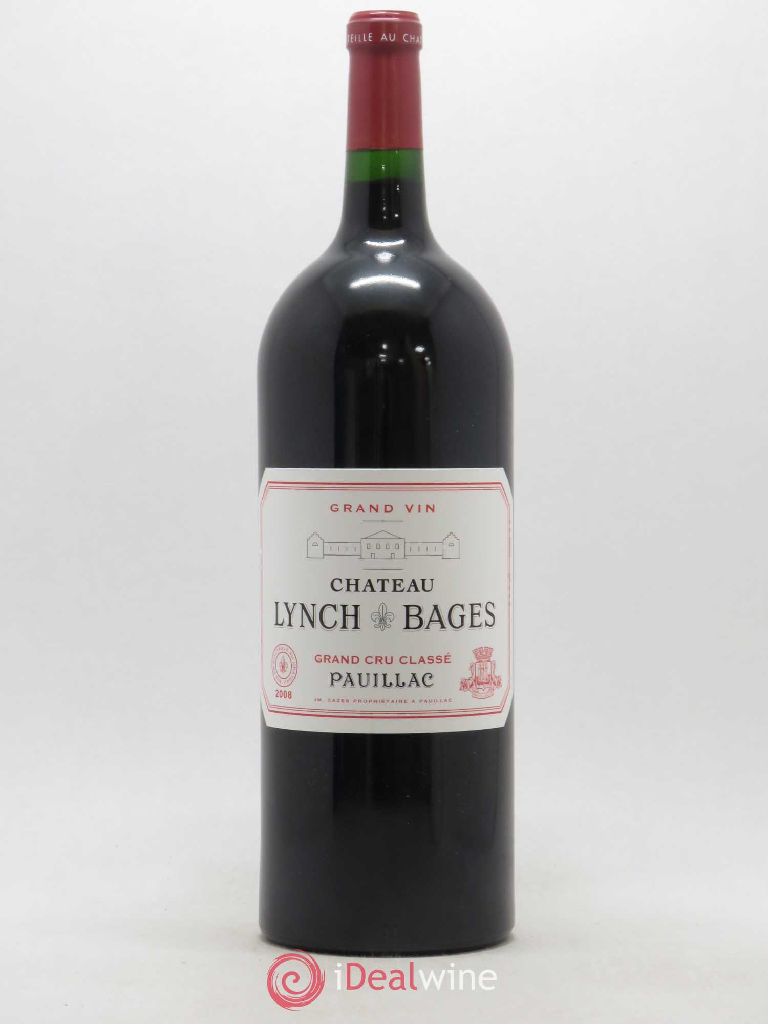 Château Lynch Bages 5ème Grand Cru Classé 2008 - Lot de 1 magnum - 0