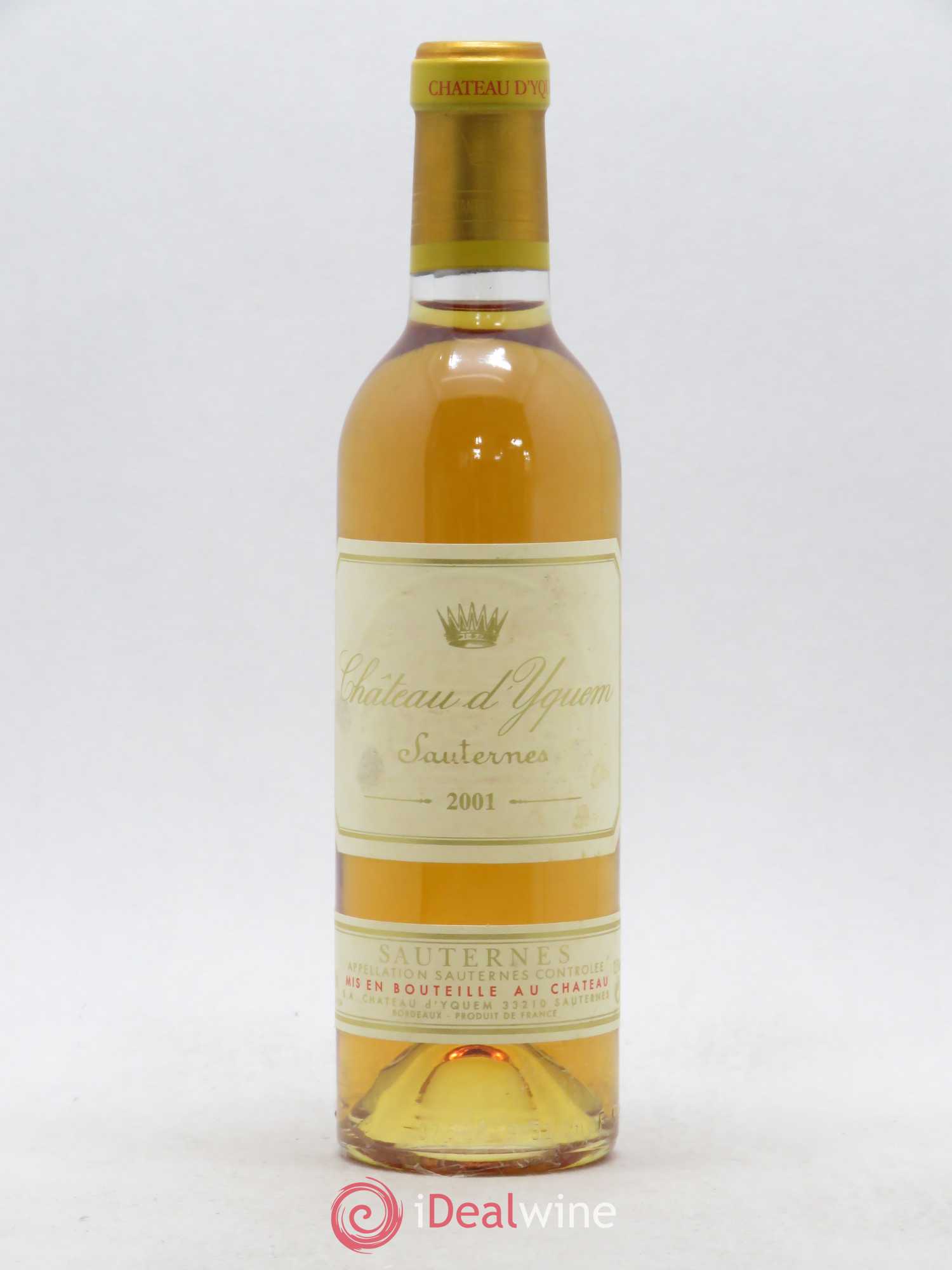 Château d' Yquem 1er Cru Classé Supérieur 2001 - Lotto di 1 mezza bottiglia - 0