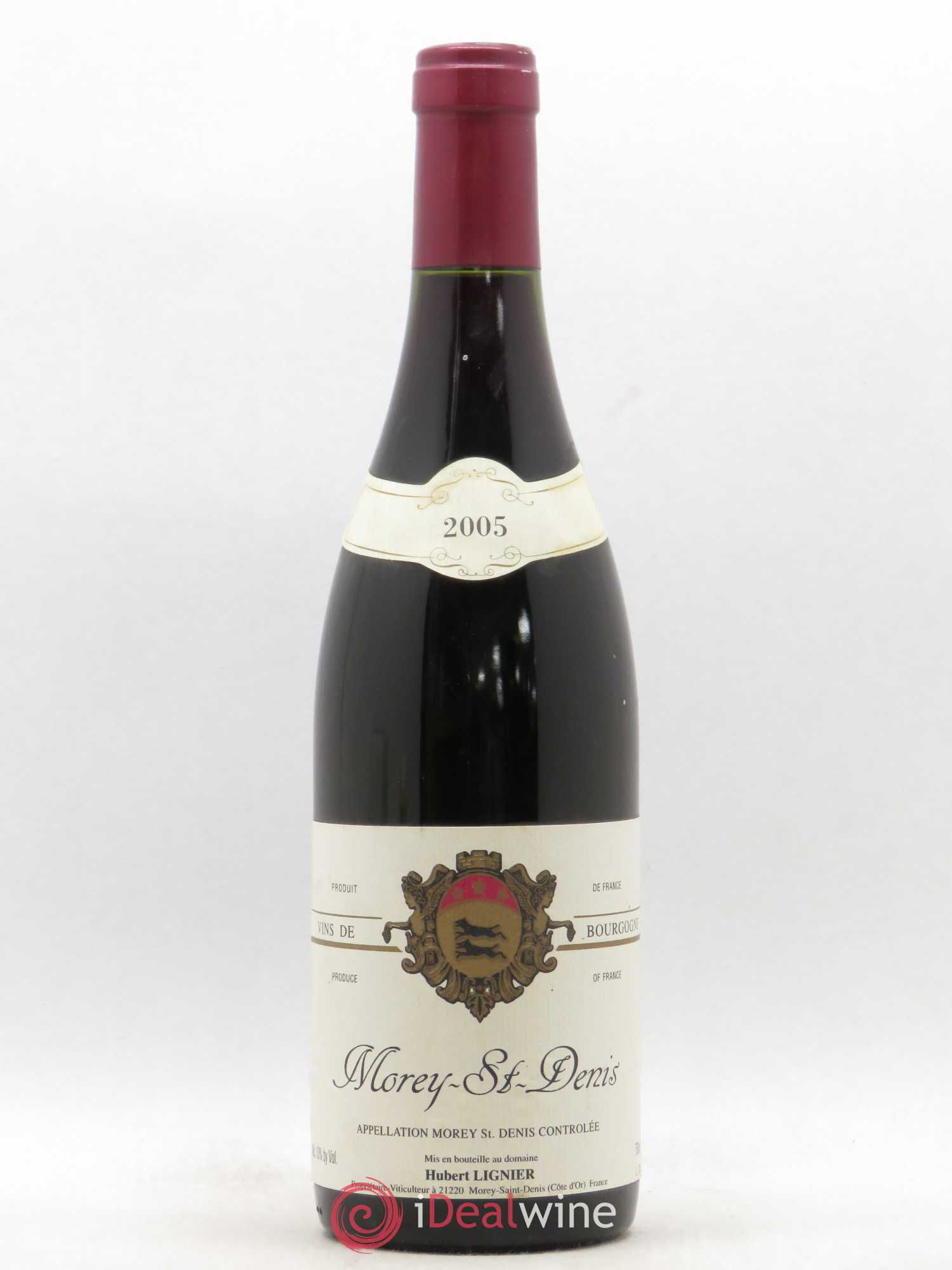 Morey-Saint-Denis Hubert Lignier (Domaine) 2005 - Lot de 1 bouteille - 0