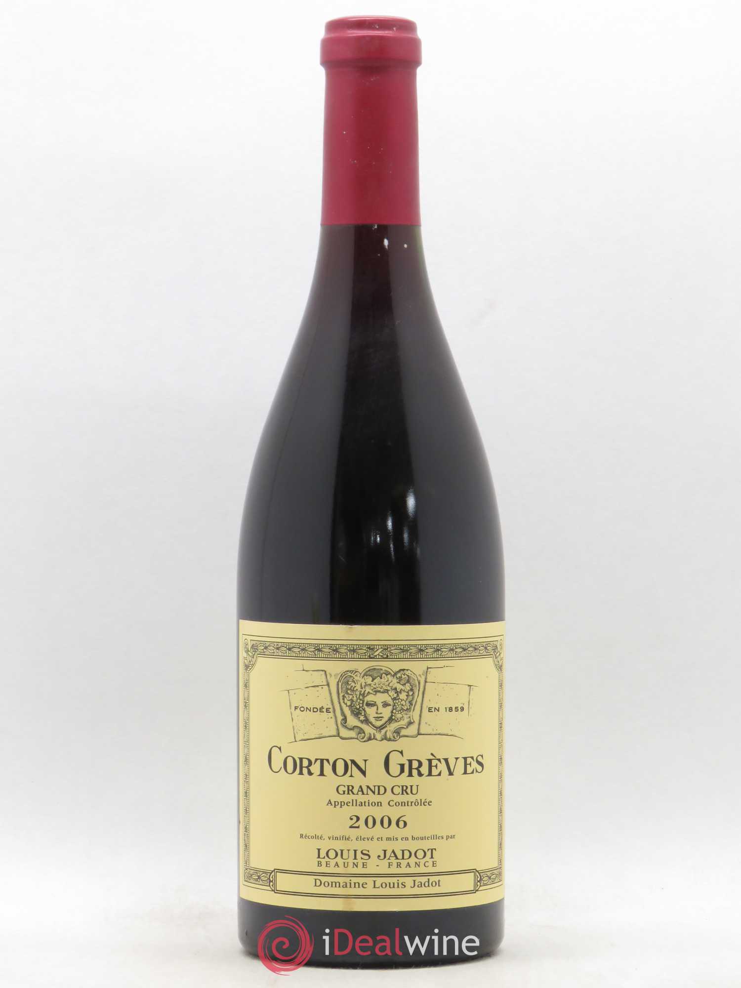 Corton Grand Cru Grèves Louis Jadot (Domaine) 2006 - Lot de 1 bouteille - 0