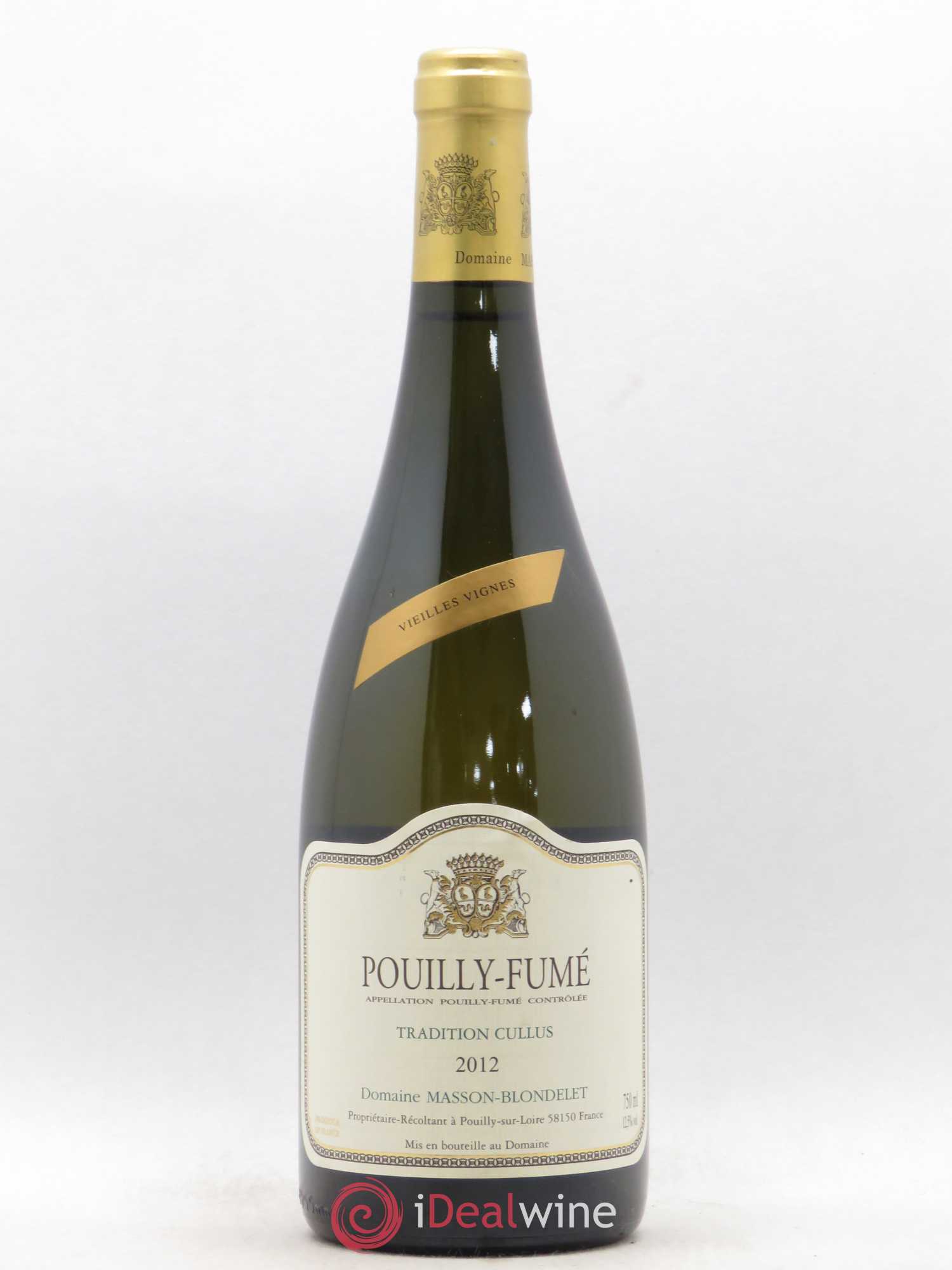 Pouilly-Fumé Tradition Cullus Vieilles Vignes Masson Blondelet 2012 - Posten von 1 Flasche - 0