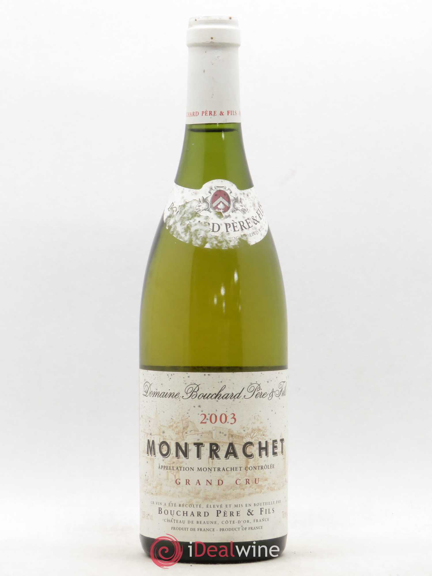 Montrachet Grand Cru Bouchard Père & Fils 2003 - Lot de 1 bouteille - 0